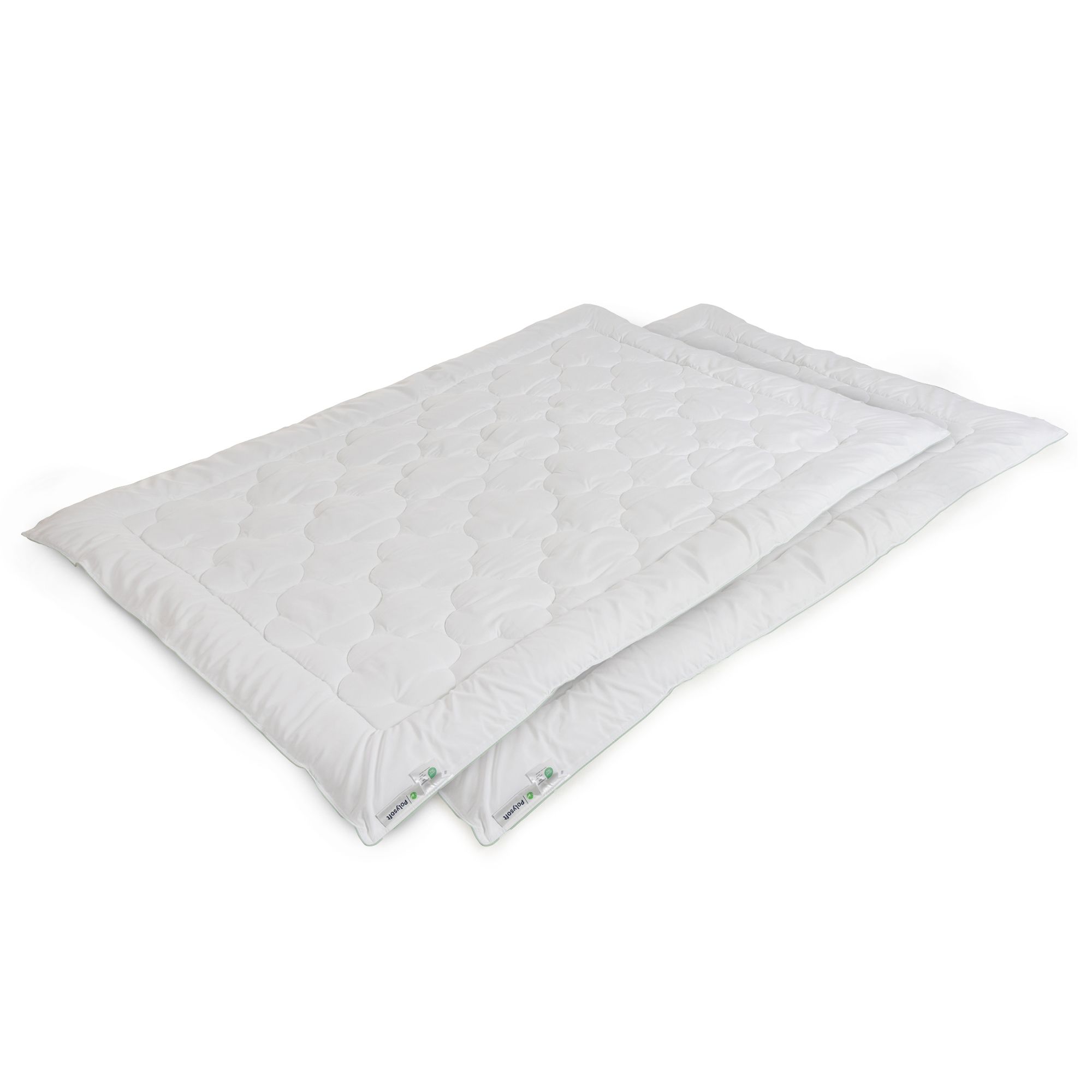 POLYSOFT 2 Ganzjahresdecken nachhaltig Wolkensteppung Größenauswahl