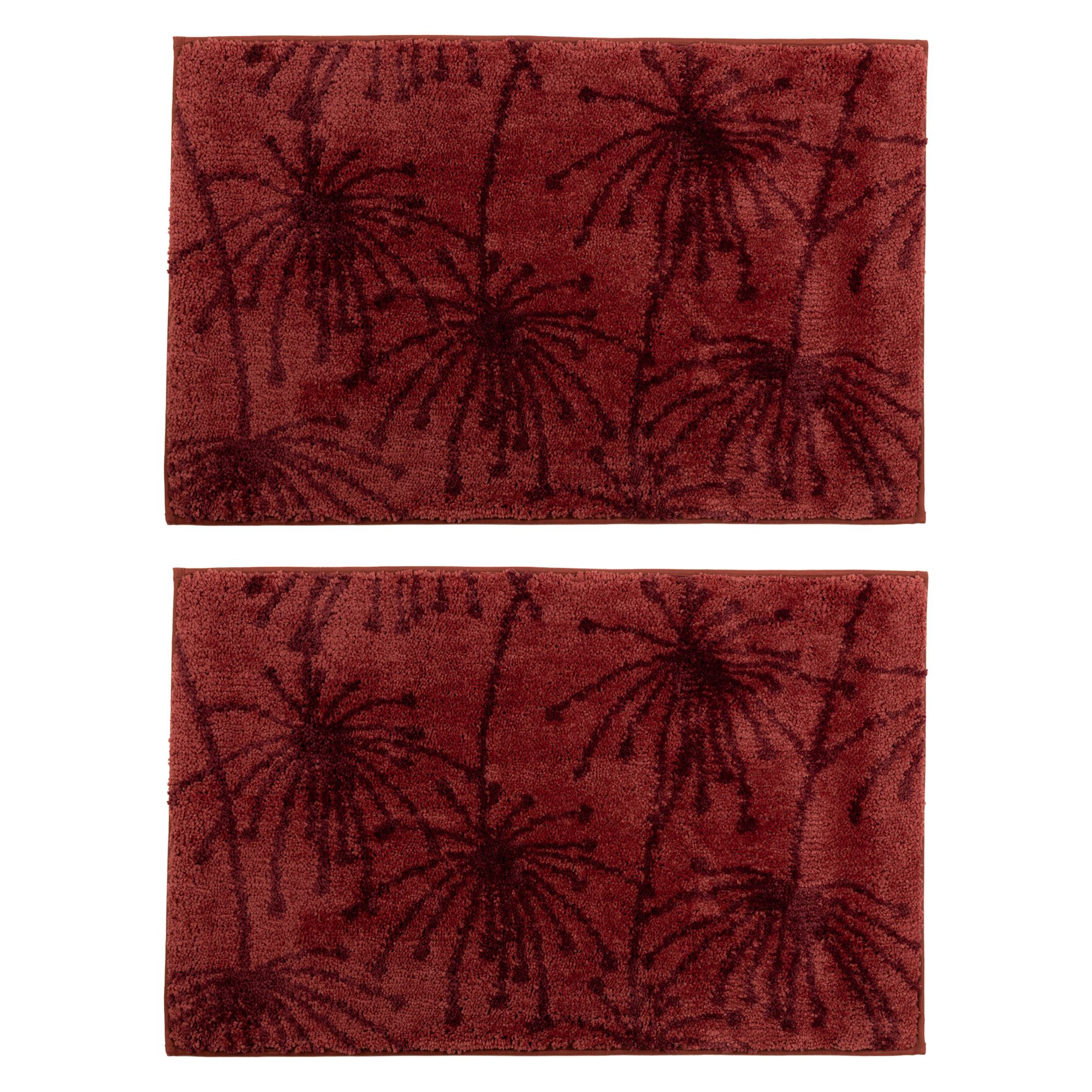 CASA FONDO 2 Fußmatten Pusteblumen Mikrofaser waschbar, ca. 50x80cm