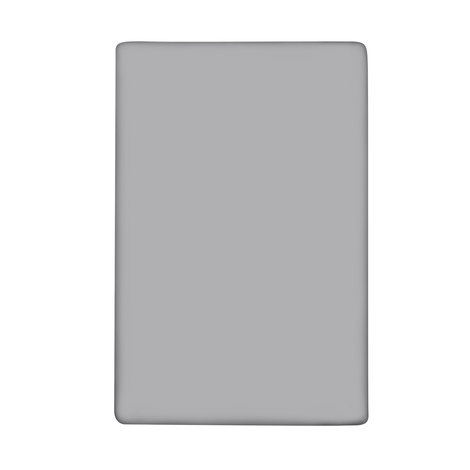 MONT CHALET 1 uni Spannbettlaken Übergröße Mikrofaser Chinchilla Steghöhe ca. 26cm