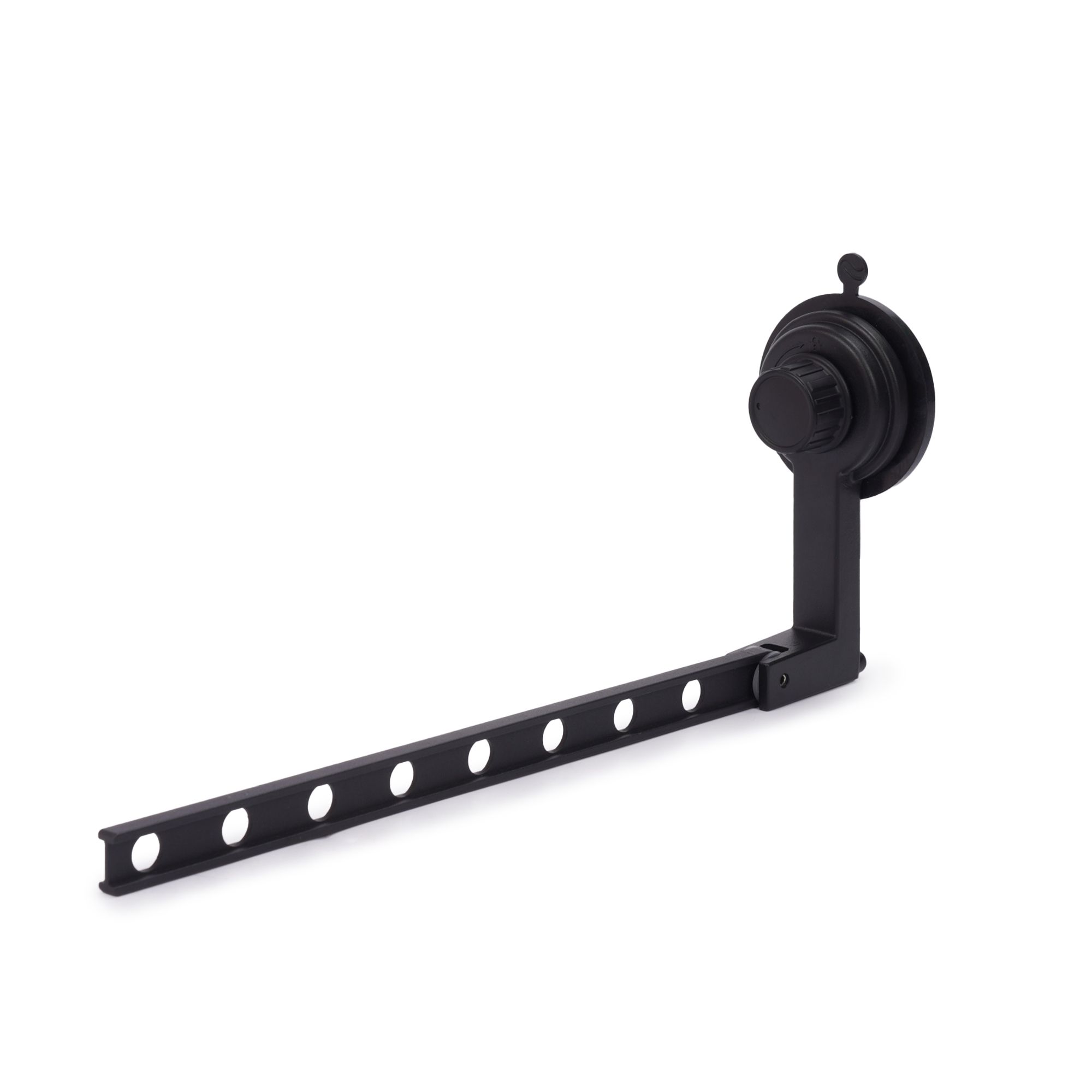 Mobile Kleiderstange aus Aluminium mit Saugnapfhaken bis zu 5kg belastbar 90° faltbar