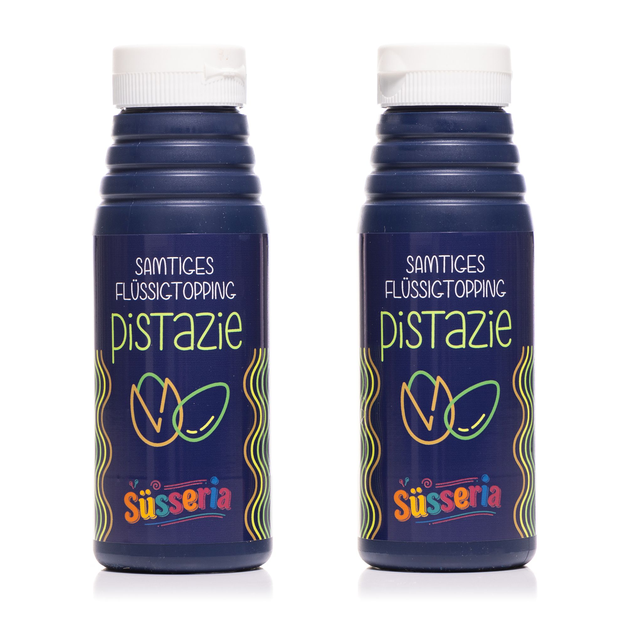 SÜSSERIA Samtiges Flüssigtopping zum Garnieren Inhalt 2x 225ml