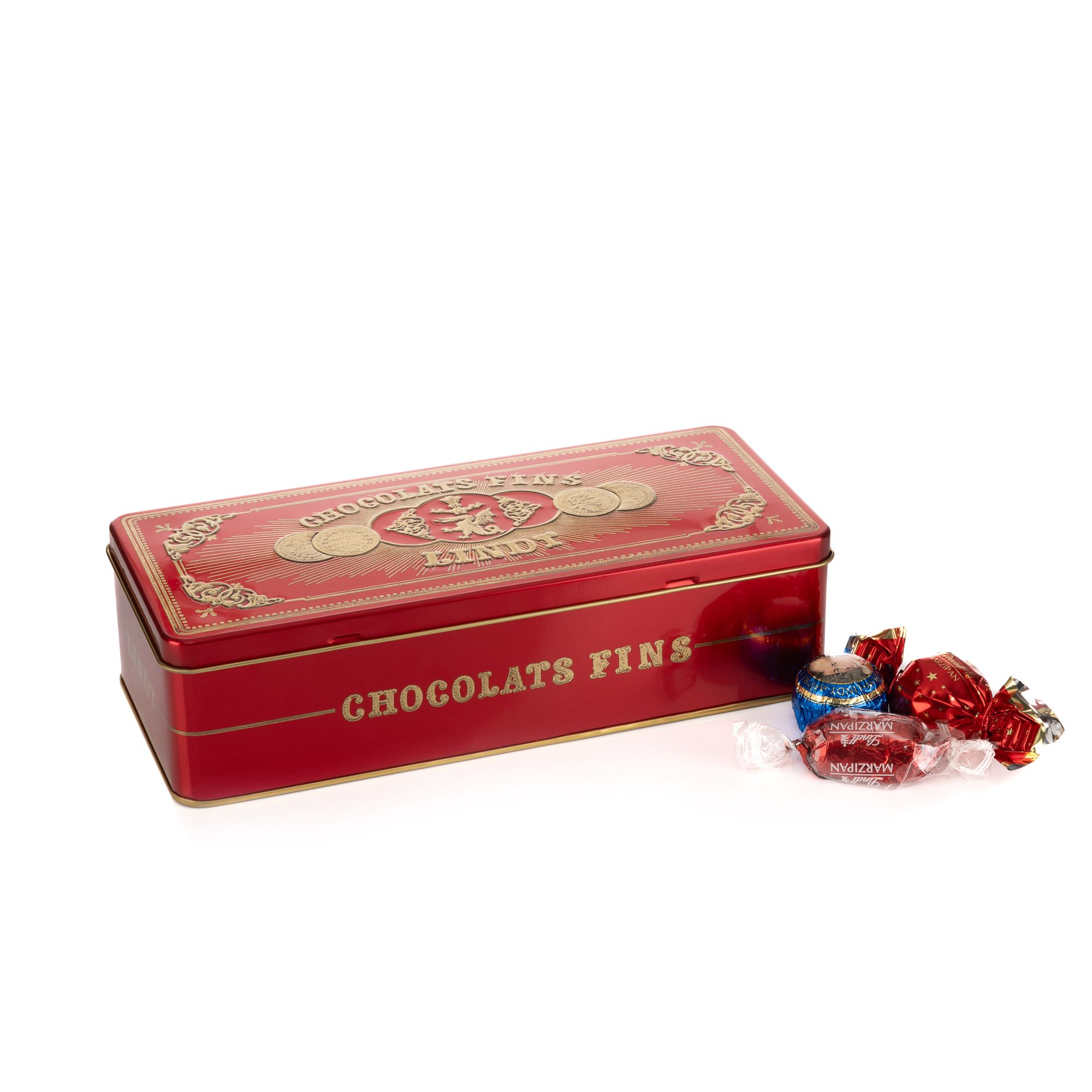 LINDT Marzipan Klassiker 6 versch. Sorten exklusiv bei QVC Inhalt 426g, 28 Stück