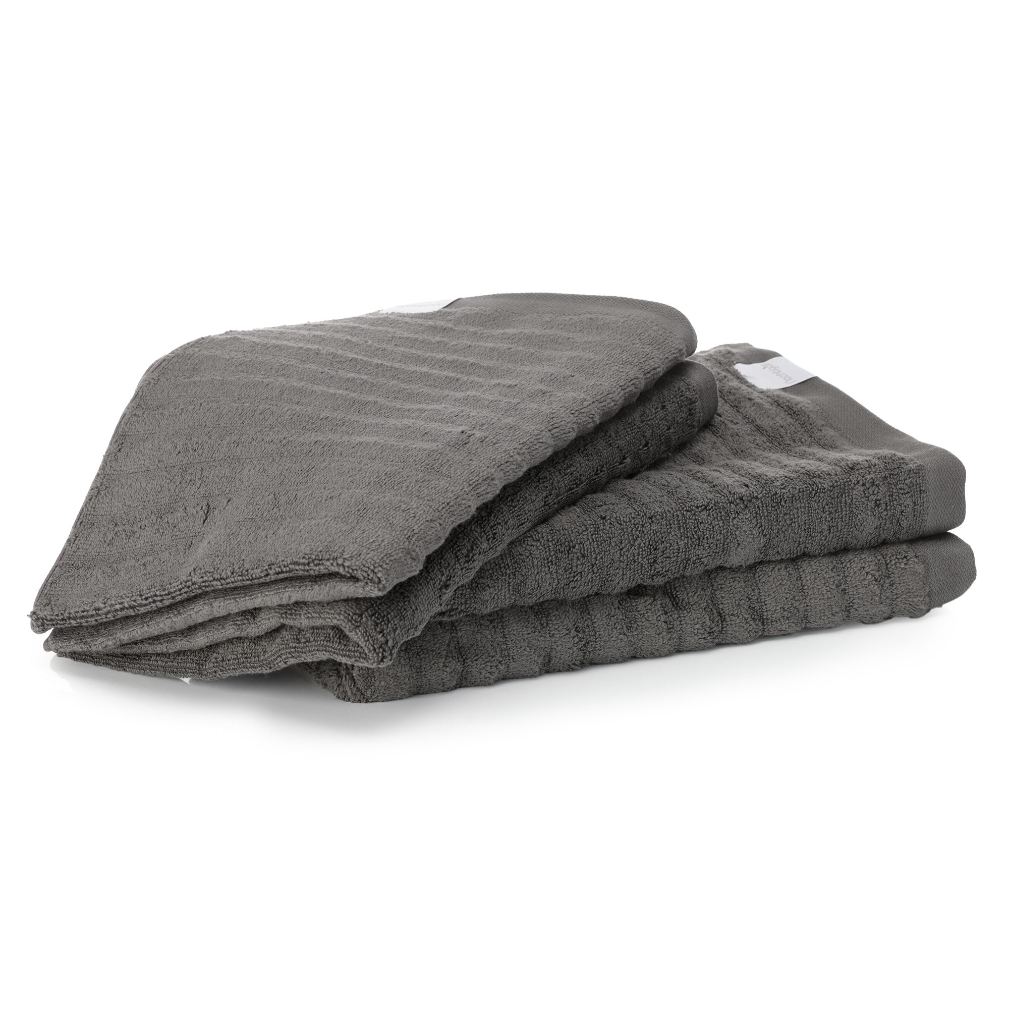 NACHTIGALL Handtuch-Set, 4tlg. Jaquard-Wellen 100% Baumwolle 50x100cm & 70x140cm