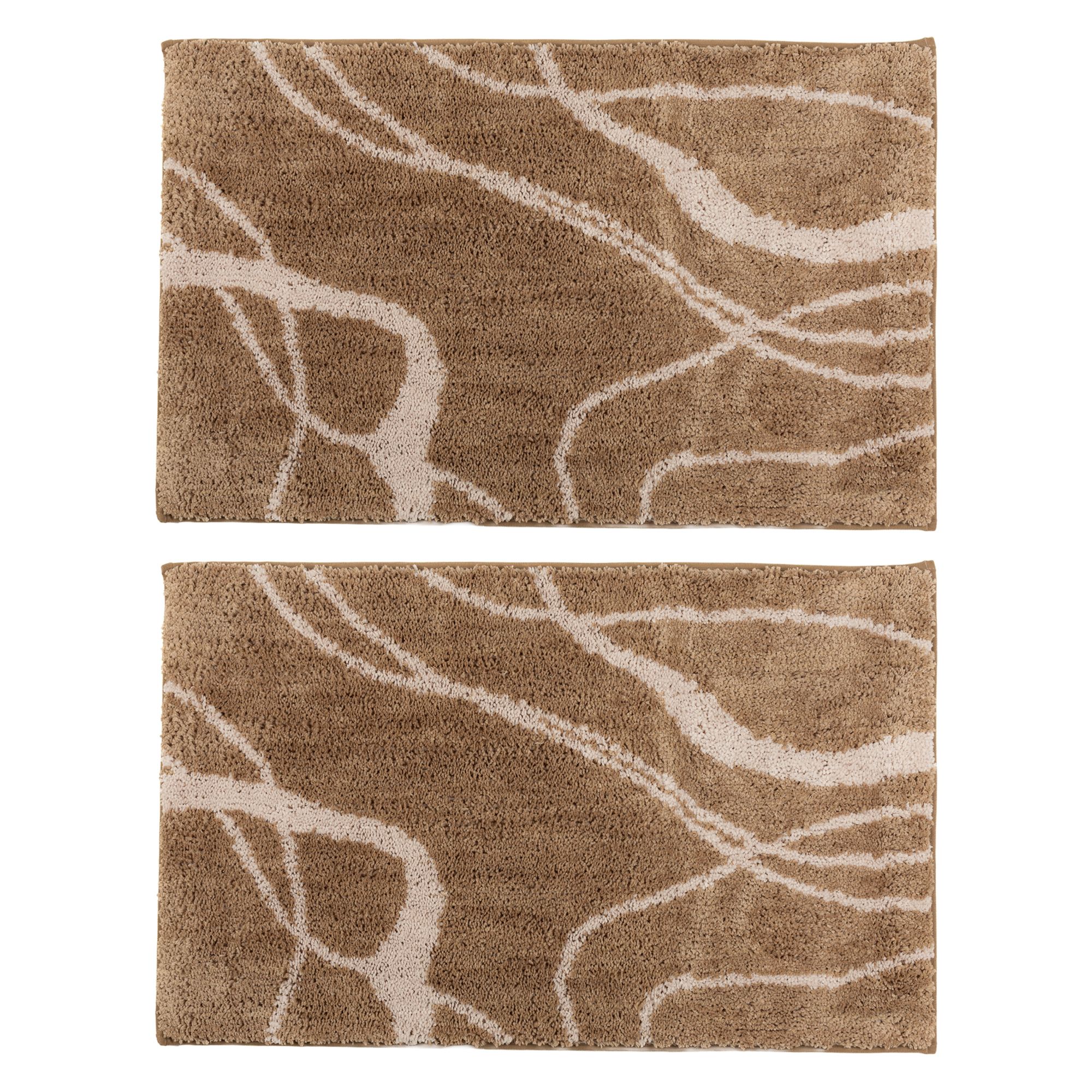 CASA FONDO 2 Fußmatten Art-Design Mikrofaser waschbar, 50x80cm