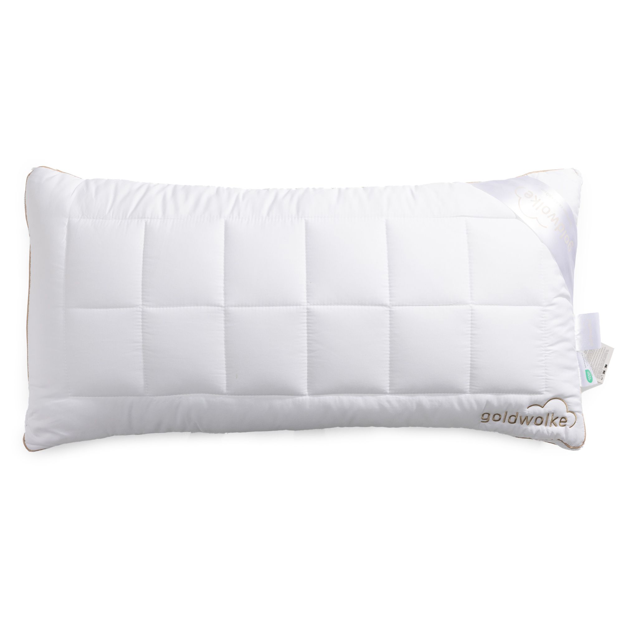 GOLDWOLKE 1 Kopfkissen Viscosticks soft & kuschelig HeiQ Pure Ausrüstung