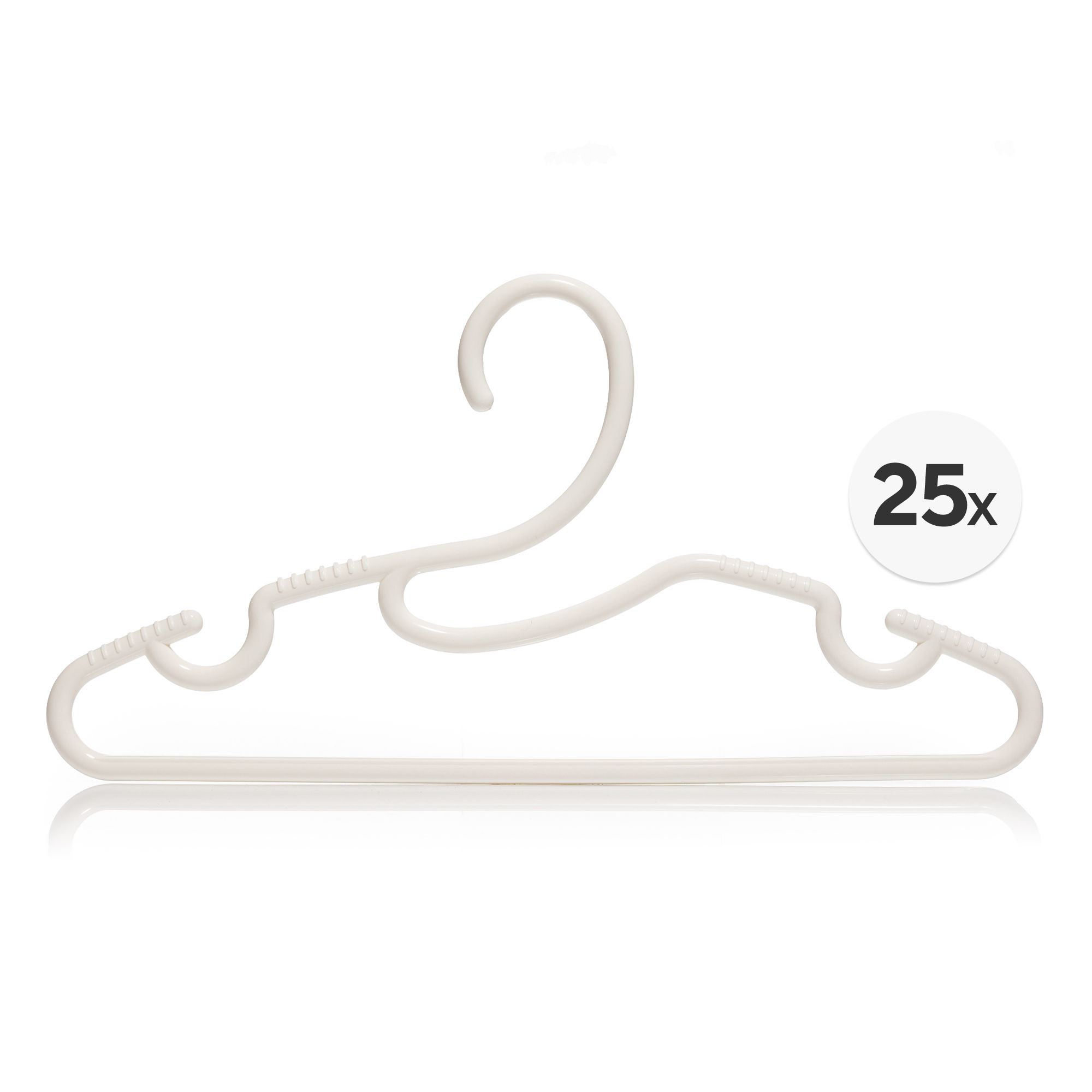 Schwanenhals- Kleiderbügel vereinfachte Kleiderentnahme 25 Stück