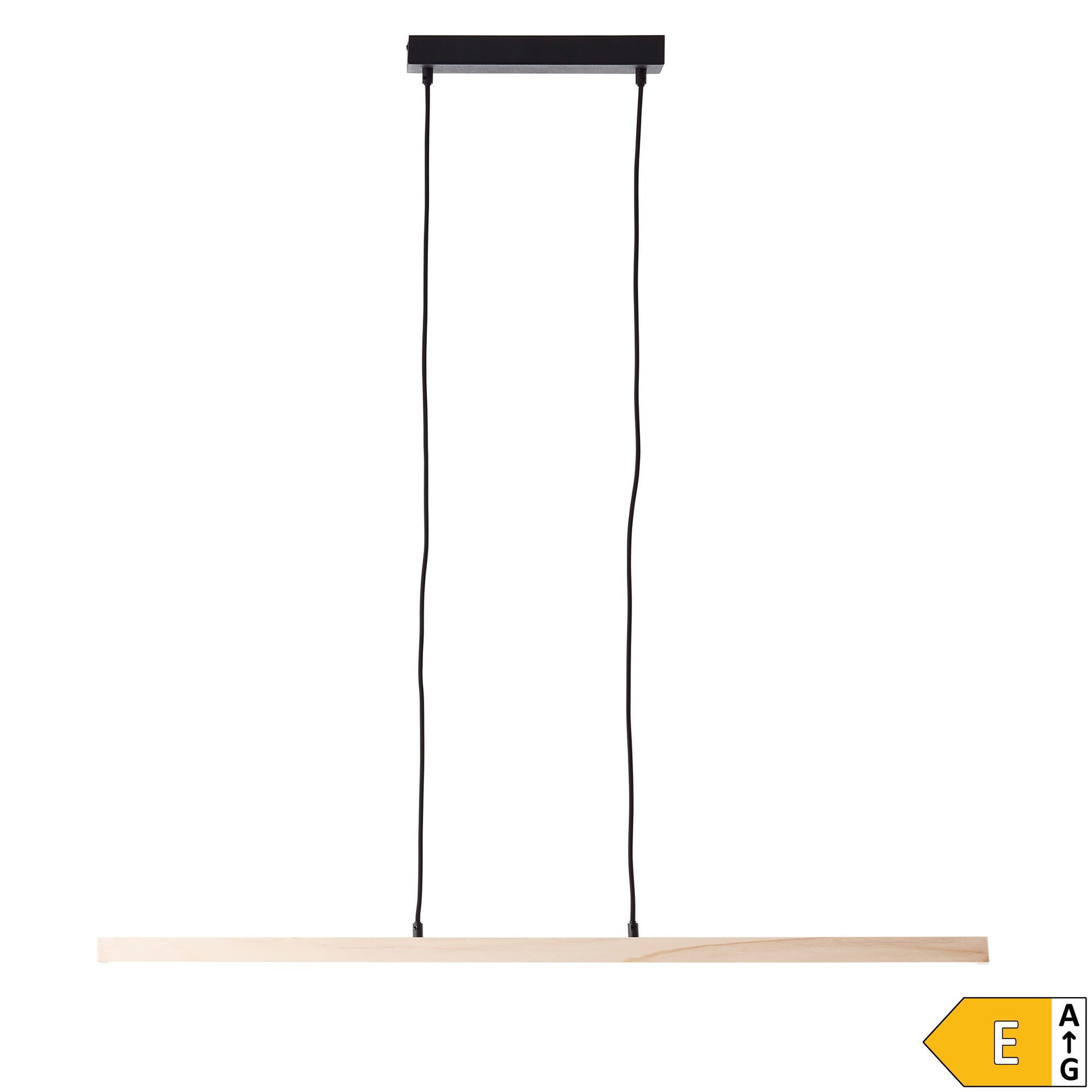BRILLIANT LED Pendelleuchte Arion 22W, 2.400 Lumen ca. 150x103cm, Energieeffizienzklasse E