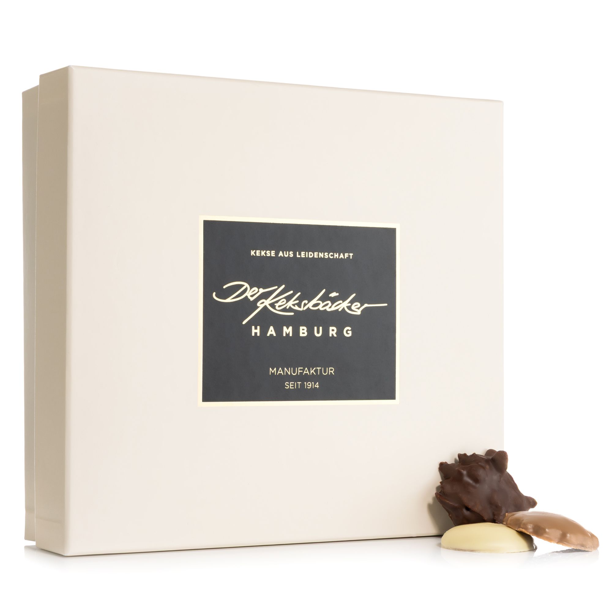 DER KEKSBÄCKER Schokotraum Feines Gebäck 4 versch. Sorten Inhalt 480g