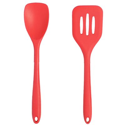 KOCHBLUME® Silikon- Pfannenwender- & Löffel-Set 2tlg.