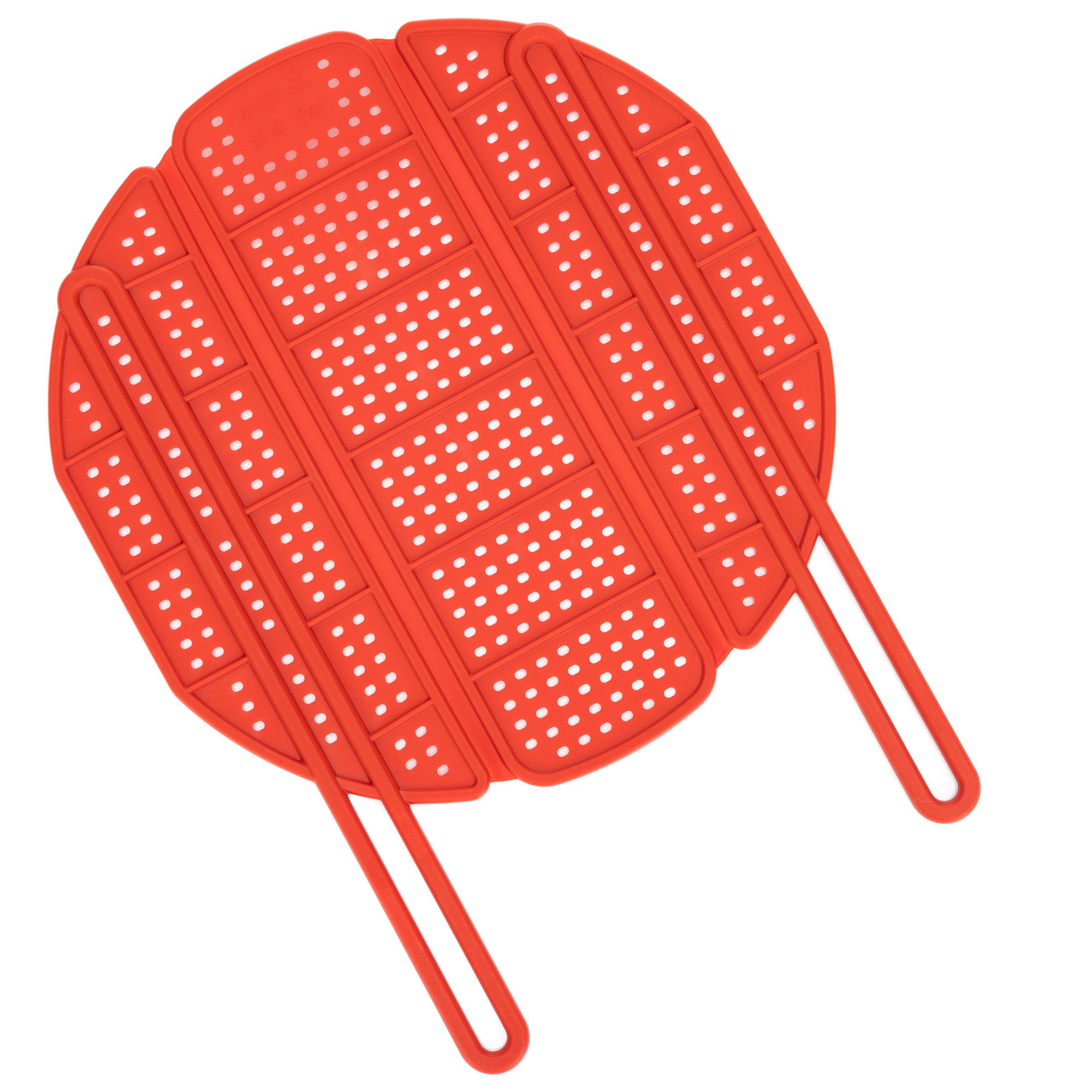 KUHN RIKON Silikon Spritzschutz für Bratpfannen dreifach faltbar 40,5 x 30 x 0,7 cm