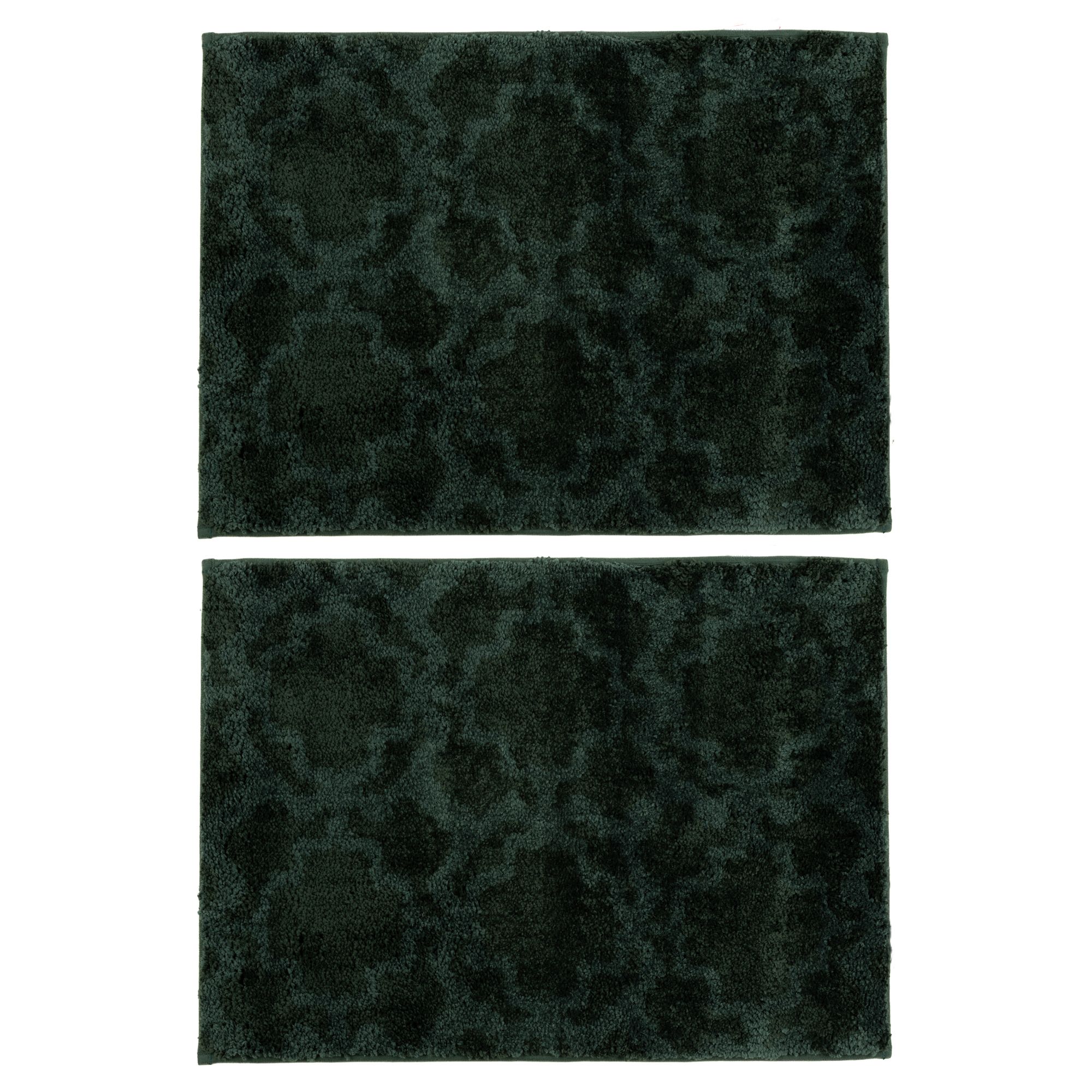 CASA FONDO 2 Fußmatten Retro-Design Mikrofaser waschbar, ca. 45x65cm