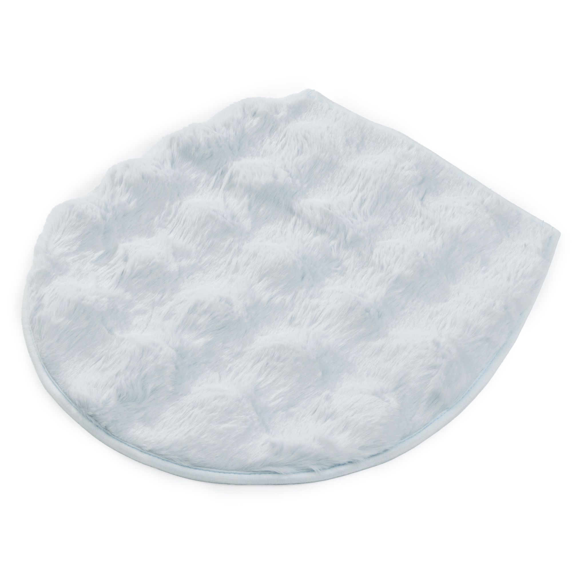 MONT CHALET WC-Deckelbezug WOLKE 3D-Optik uni Mikrofaser waschbar, ca. 47x50cm