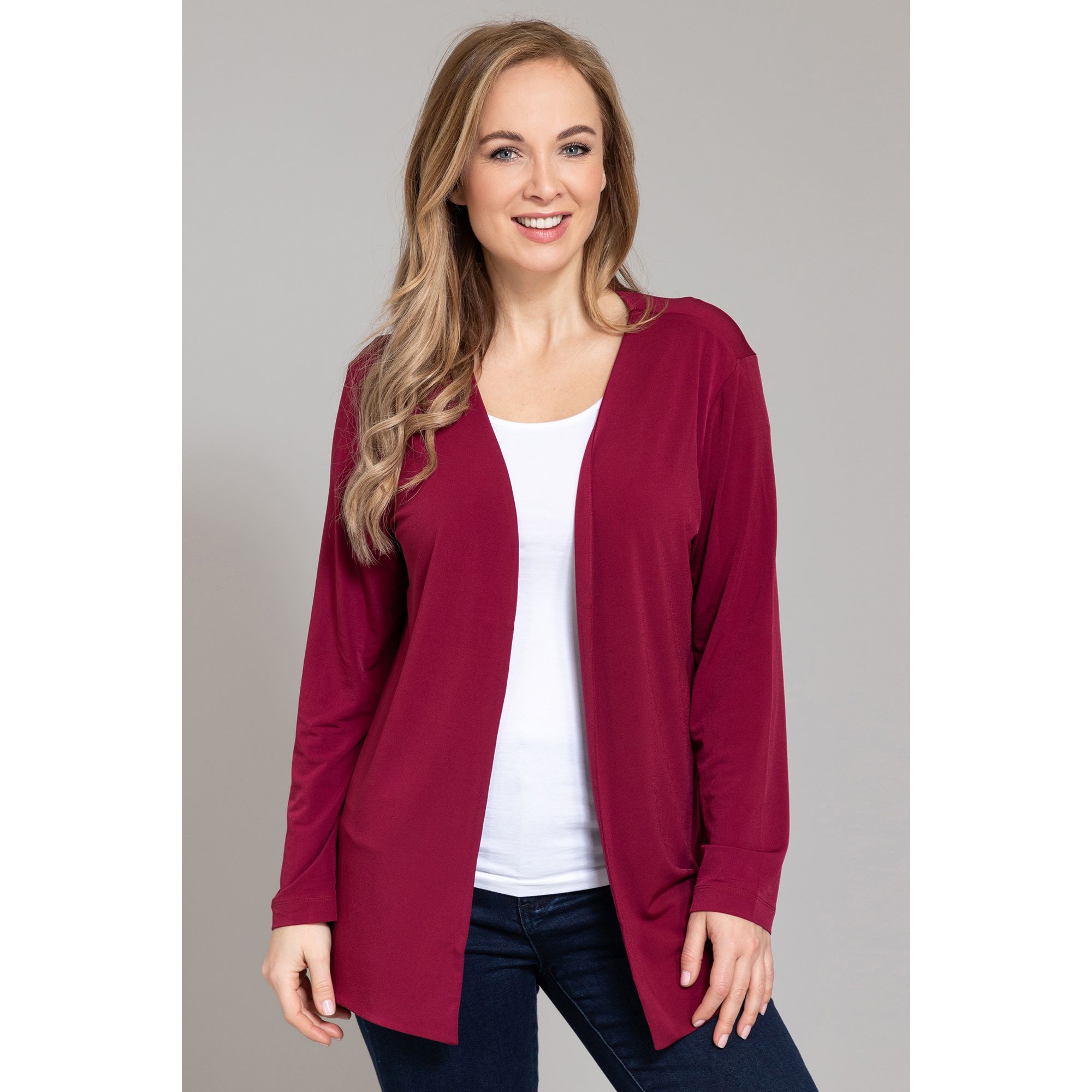 B-Ware IN-PRINT Cardigan 1/1-Arm offene Front