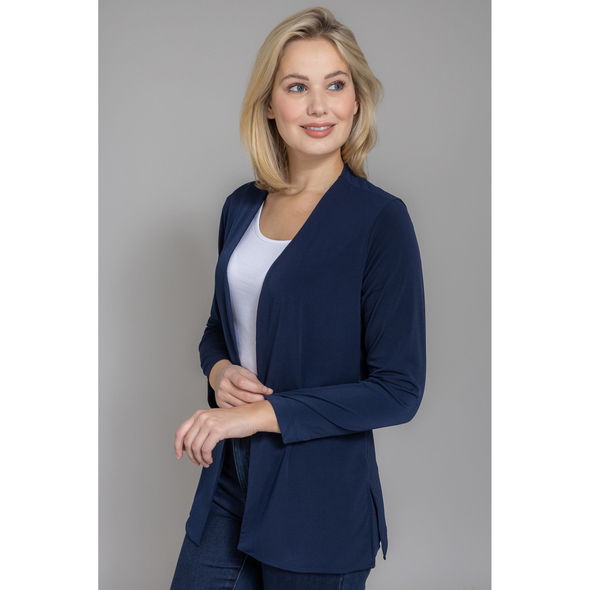 B-Ware IN-PRINT Cardigan 1/1-Arm offene Front