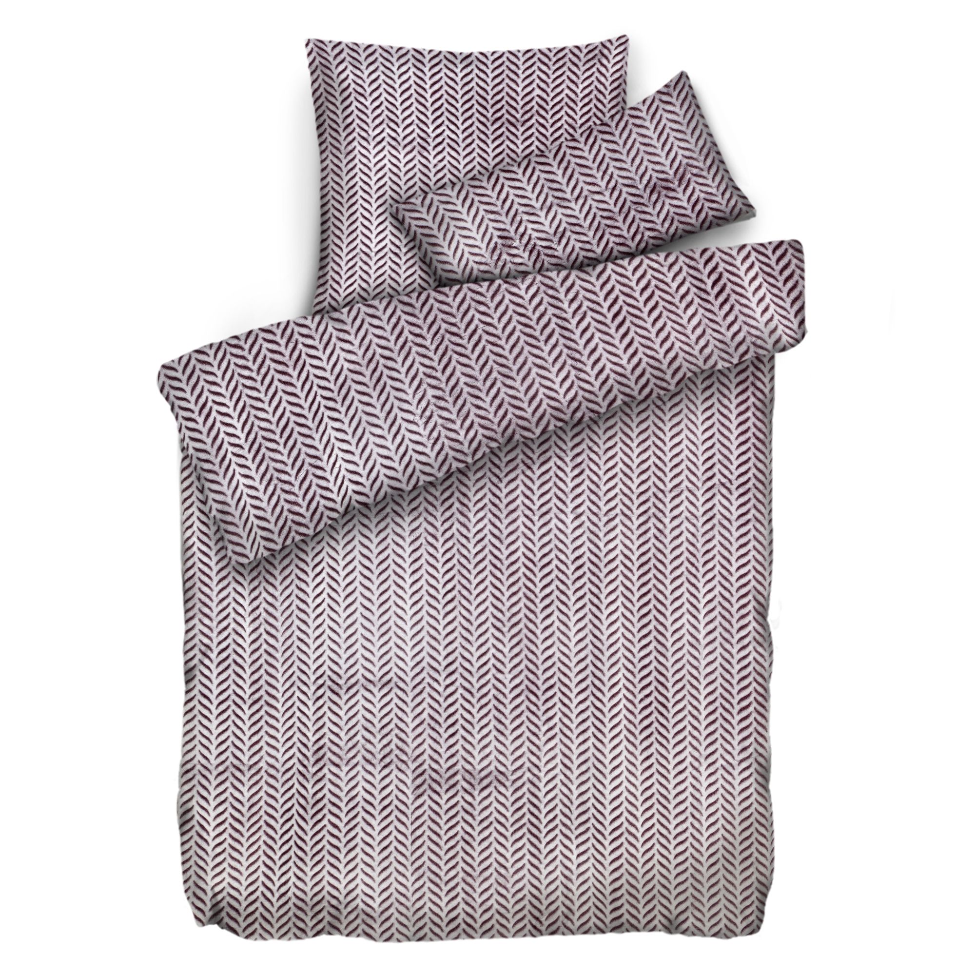 MONT CHALET Bettwäsche mit Wende-Option Mikrofaser Chinchilla Einzelbett, 3tlg.