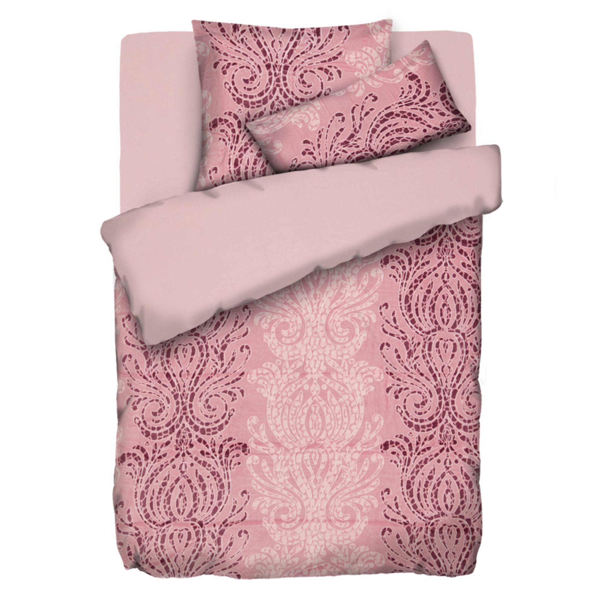 MONT CHALET Wendebettwäsche inkl. Spannbettlaken Mikrofaser Chinchilla Einzelbett, 4tlg.