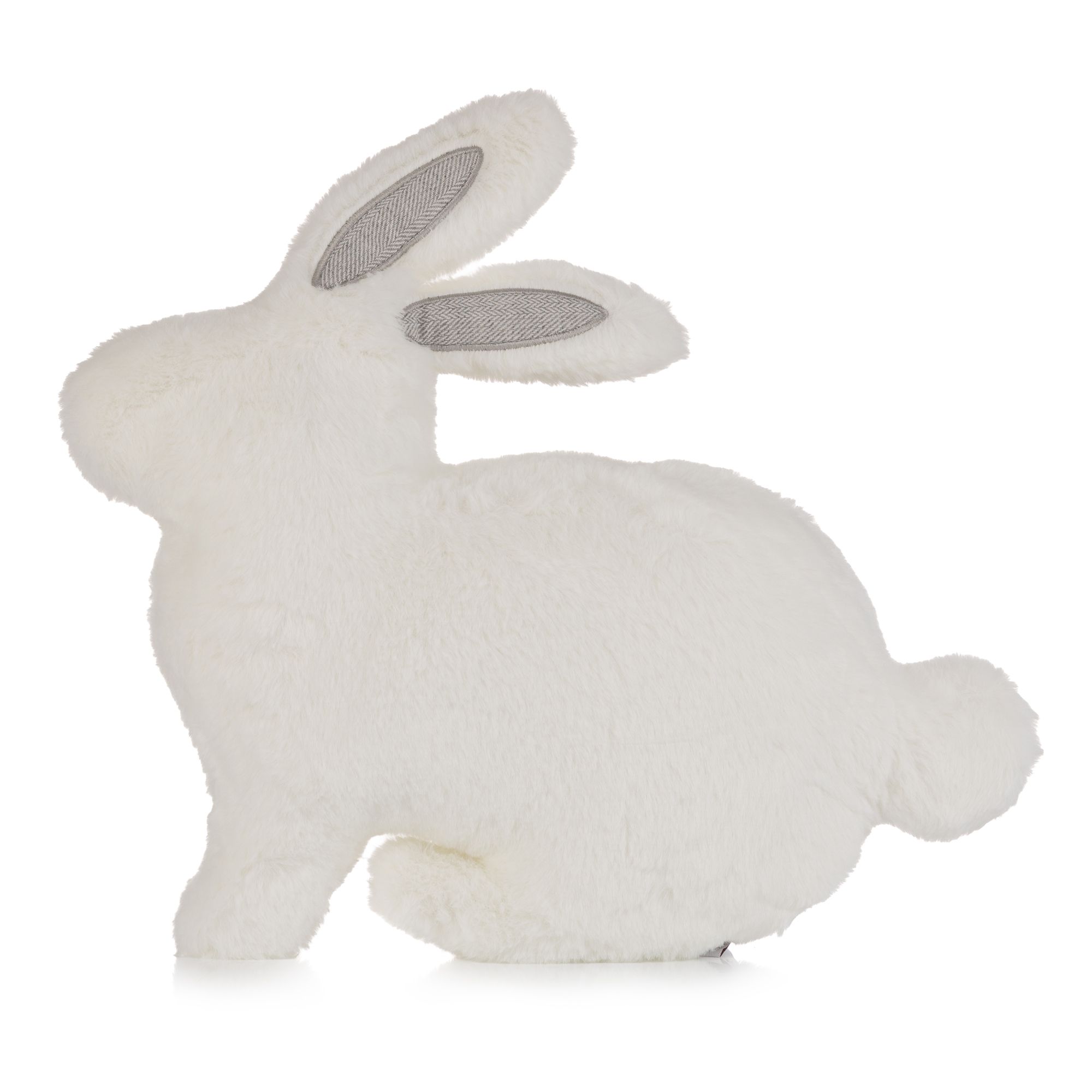 MONT CHALET Kuschelkissen Osterhase Fellimitat waschbar