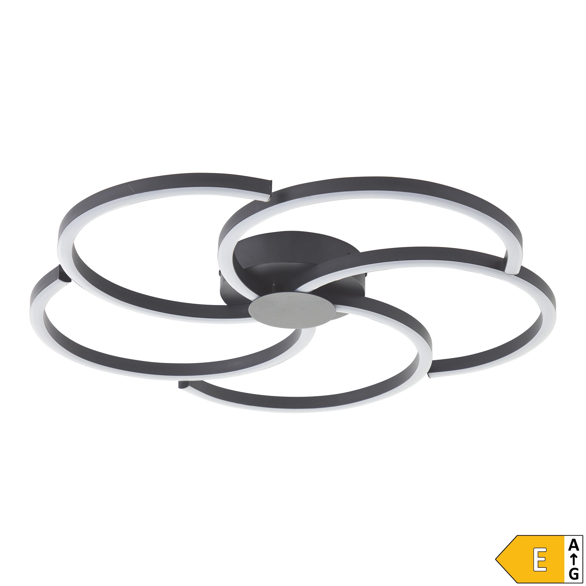 BRILLIANT LED Deckenleuchte Fico, Ø 52cm 32W, 3.300 Lumen 3-Stufen Dimmer, Energieeffizienzklasse E