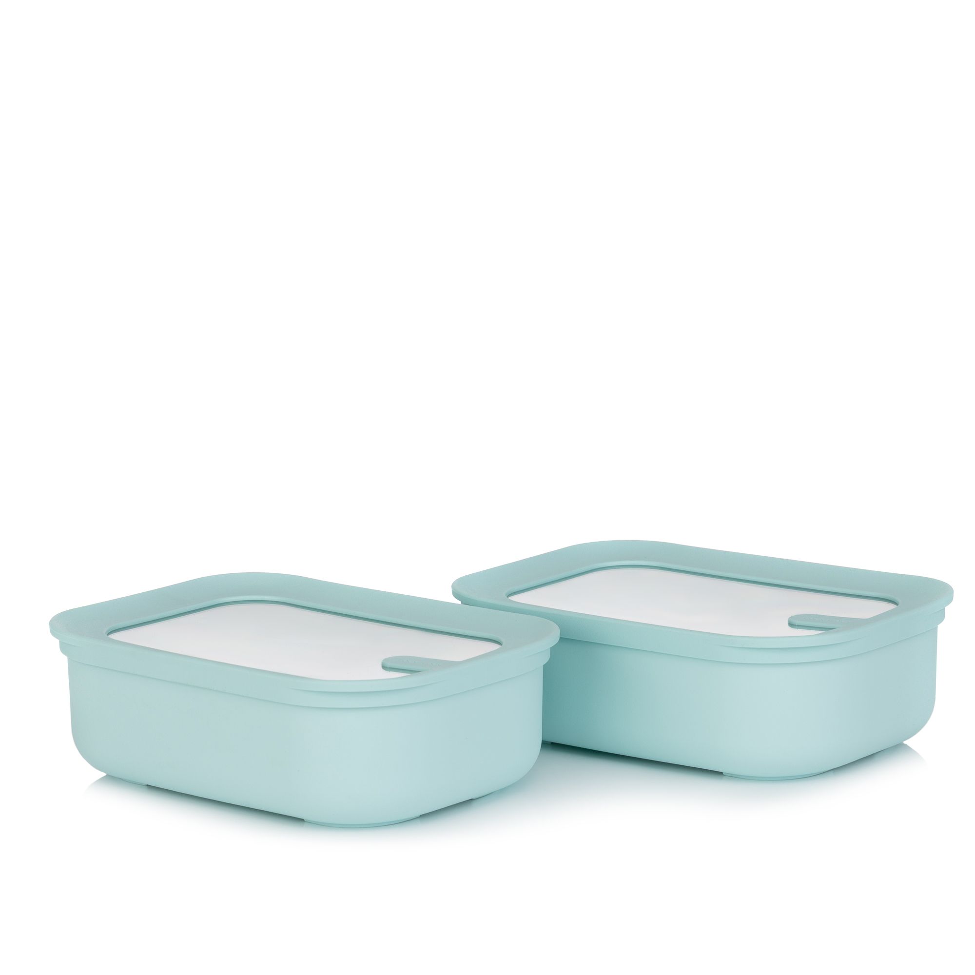 LocknLock 2 Frischhaltedosen mit Fenster im Deckel je 1,5L Volumen