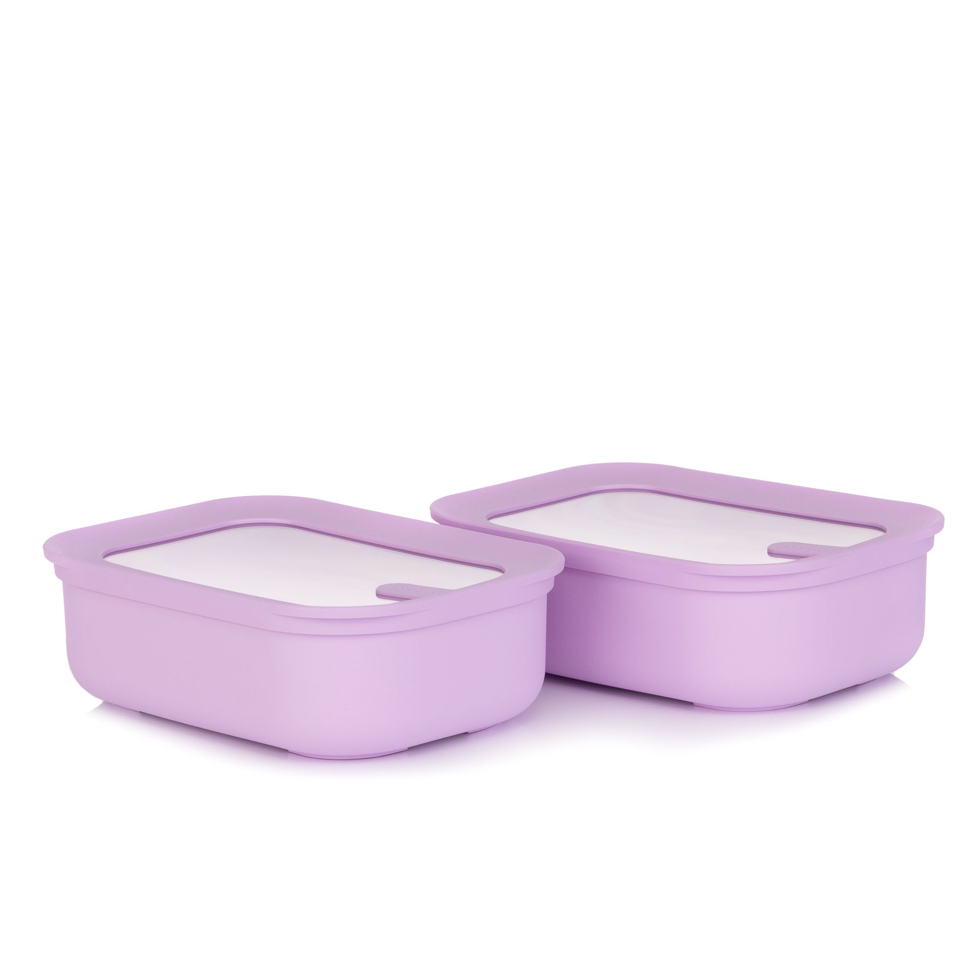 LocknLock 2 Frischhaltedosen mit Fenster im Deckel je 1,5L Volumen