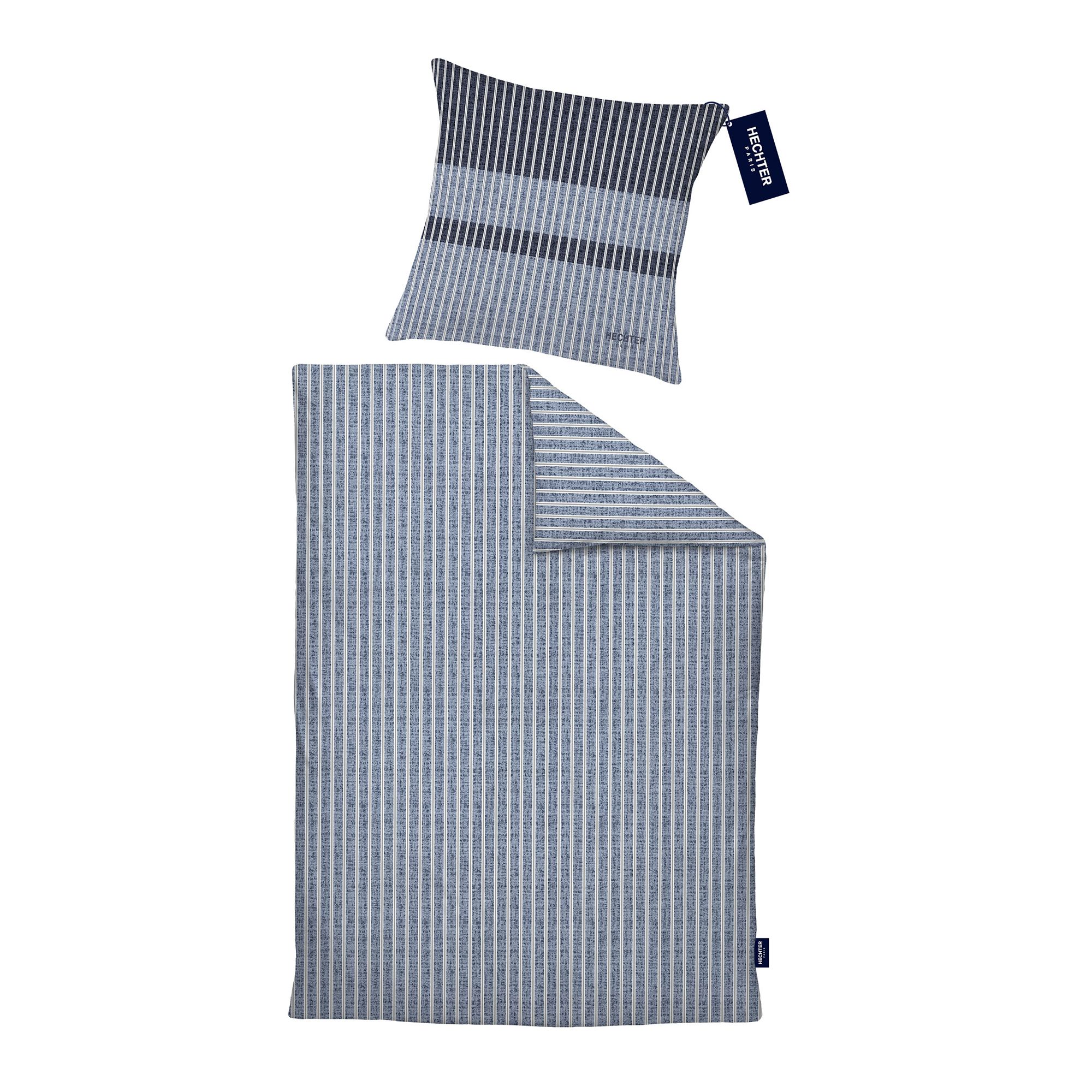 HECHTER PARIS Wendebettwäsche Längsstreifen Baumwoll Renforcé Einzelbett, 2tlg.