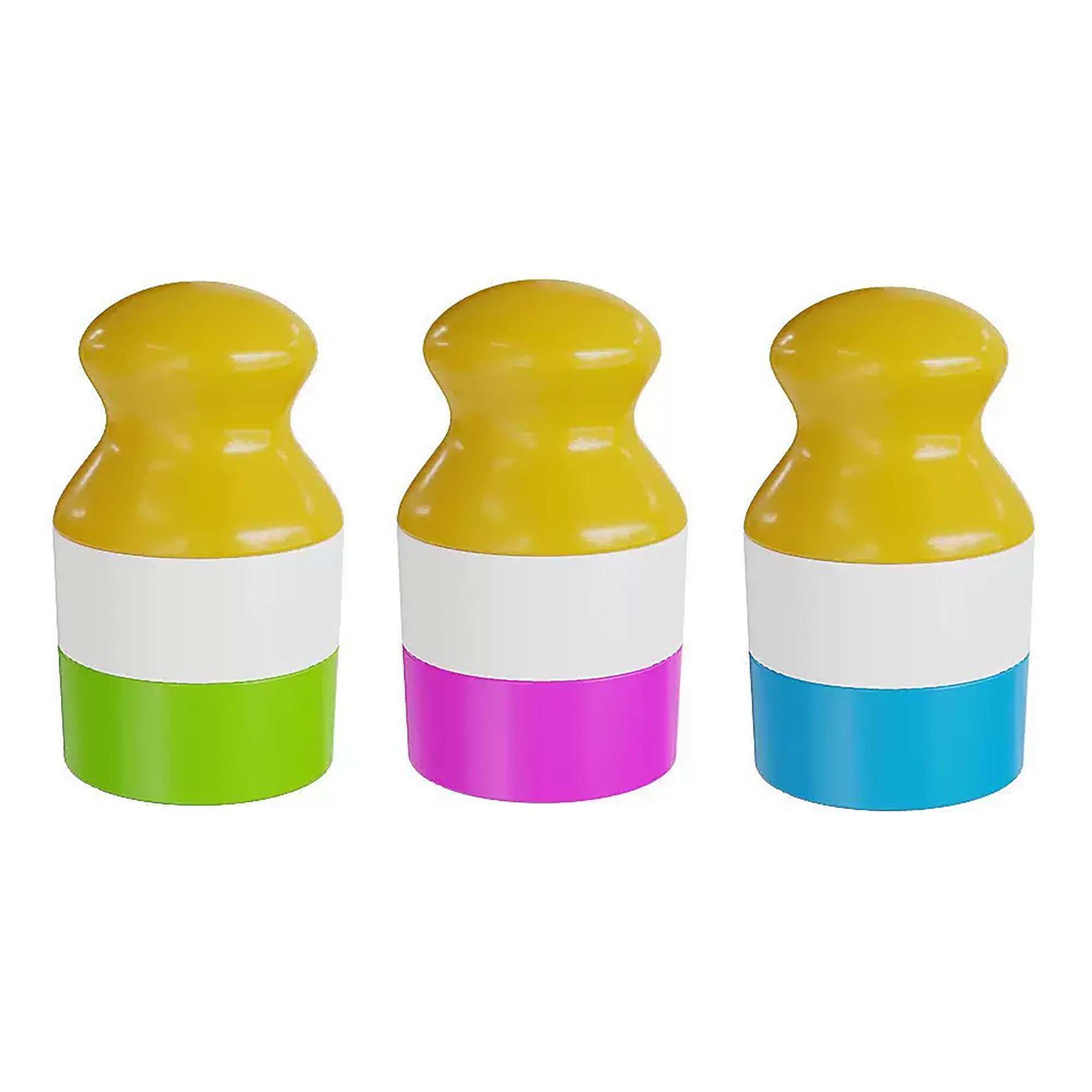 Sonnencreme- Applikator für Sonnenmilch & Lotion, 3 Stück inkl. Ersatzschwämmen