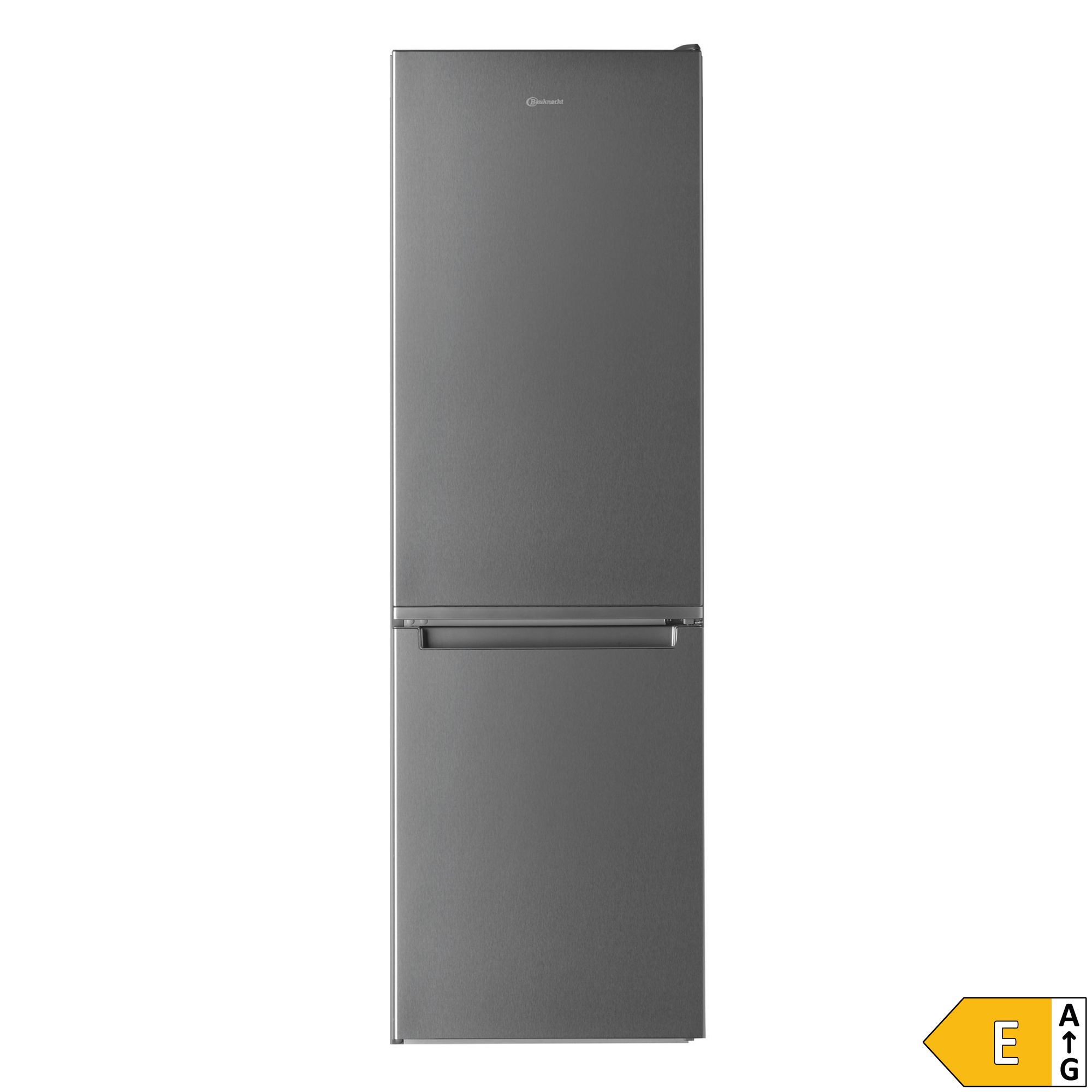 BAUKNECHT Kühl-/Gefrierkombi 328l, EEK E, No Frost Optischer Türalarm, Energieeffizienzklasse E