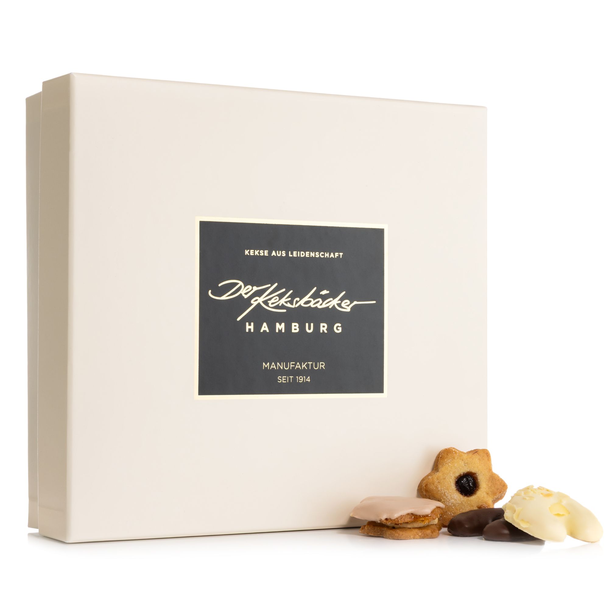 DER KEKSBÄCKER Herbst-Fruchtmischung Buttergebäck 4 versch. Sorten Inhalt 500g