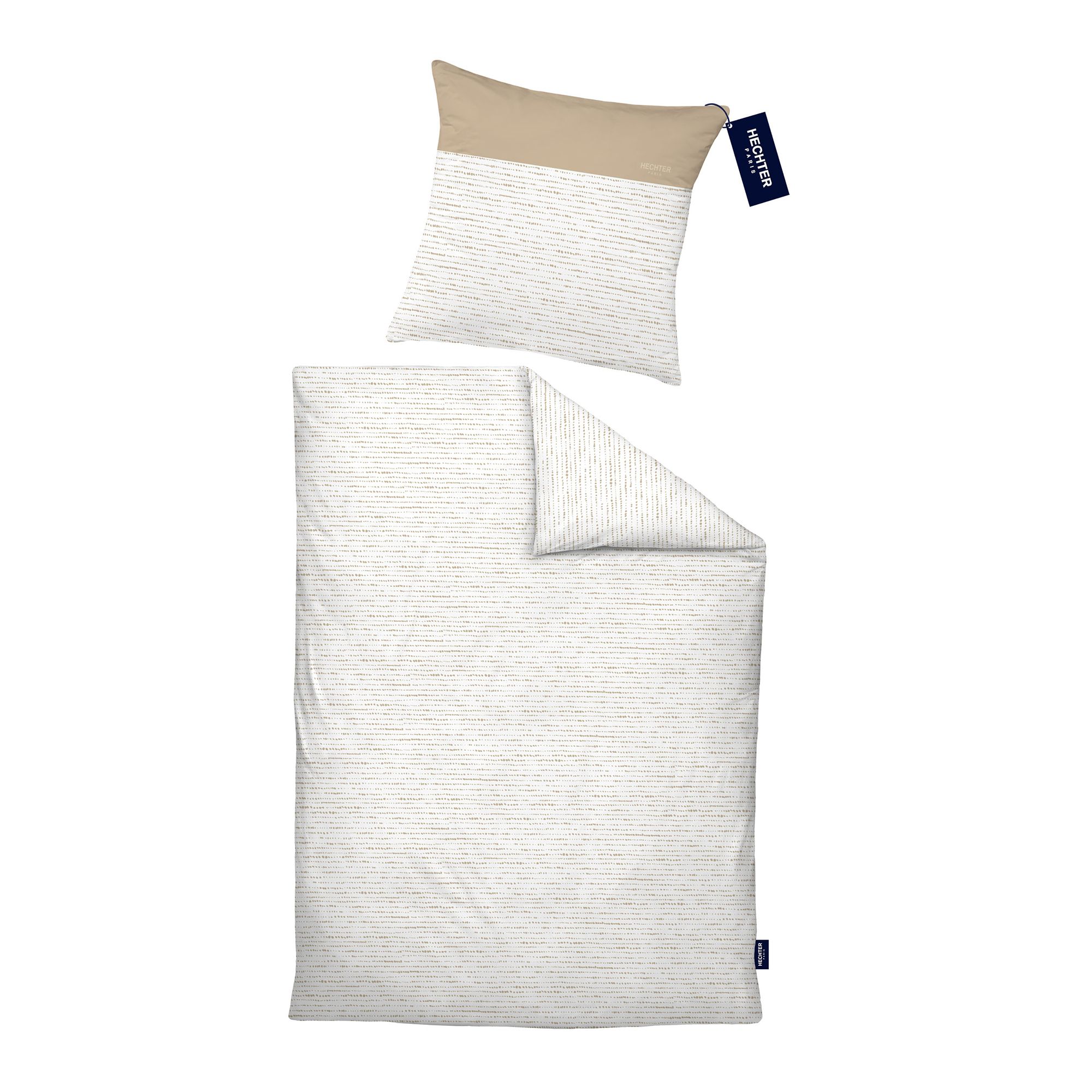 HECHTER PARIS Bettwäsche Querstriche Baumwoll Renforcé Einzelbett, 2tlg.