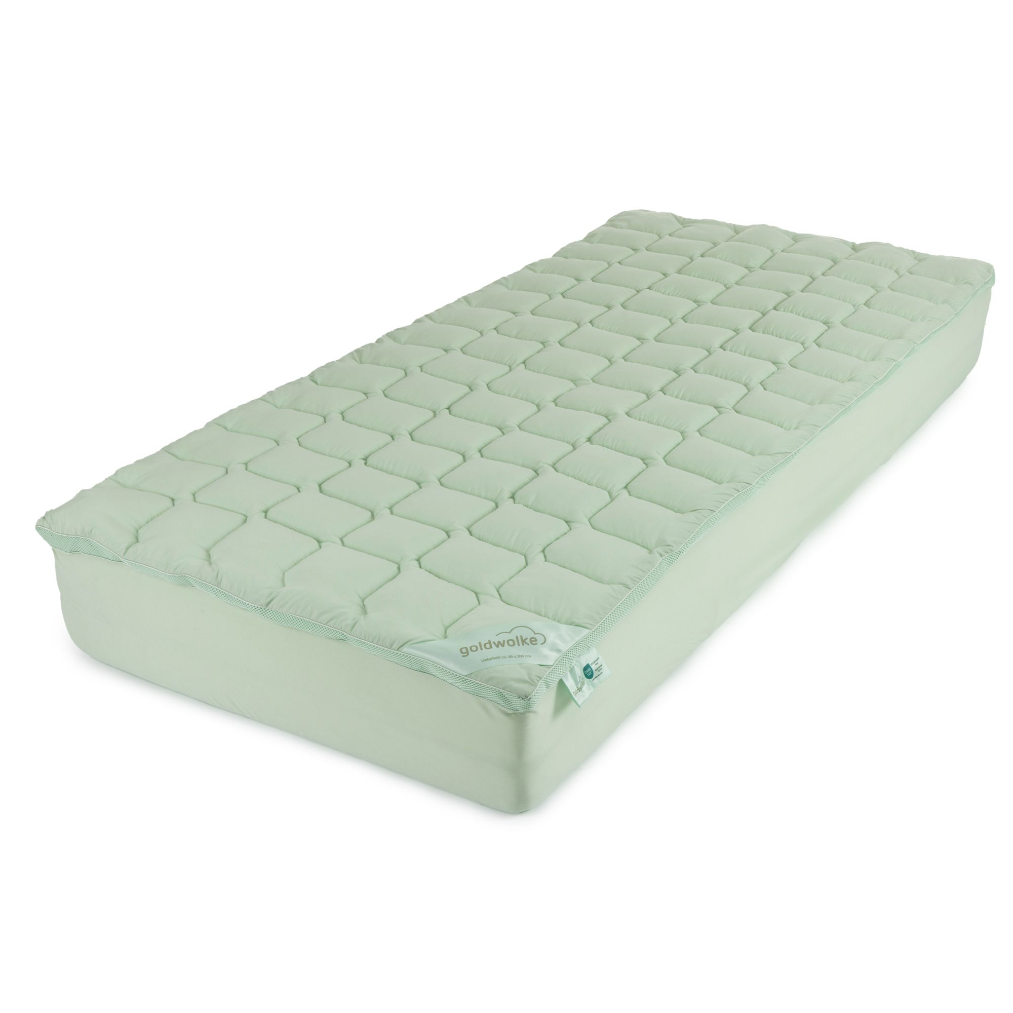 GOLDWOLKE 1 Unterbett neue Füllung HeiQ Smart-Ausrüstung f.Allergiker geeignet