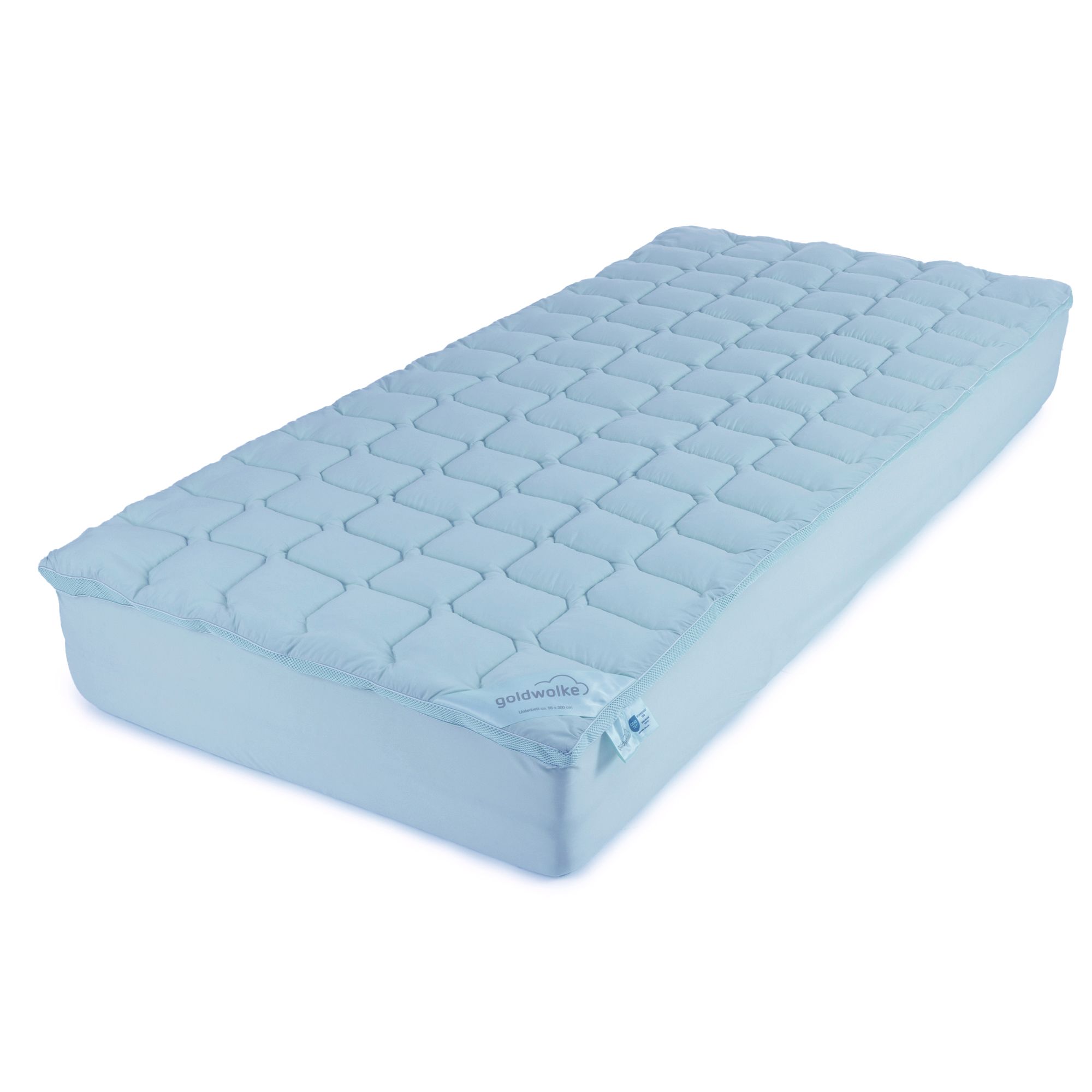 GOLDWOLKE 1 Unterbett neue Füllung HeiQ Smart-Ausrüstung f.Allergiker geeignet