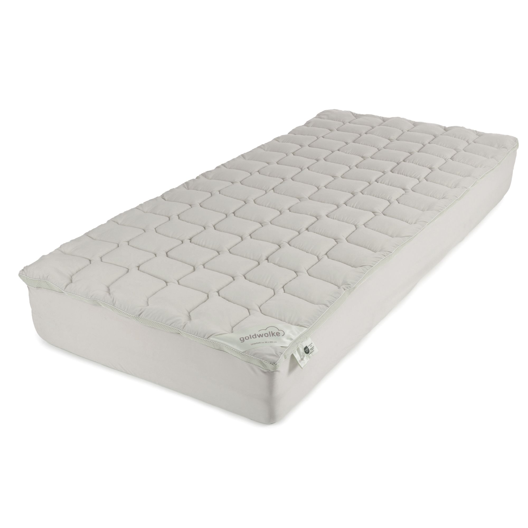 GOLDWOLKE 1 Unterbett neue Füllung HeiQ Smart-Ausrüstung f.Allergiker geeignet