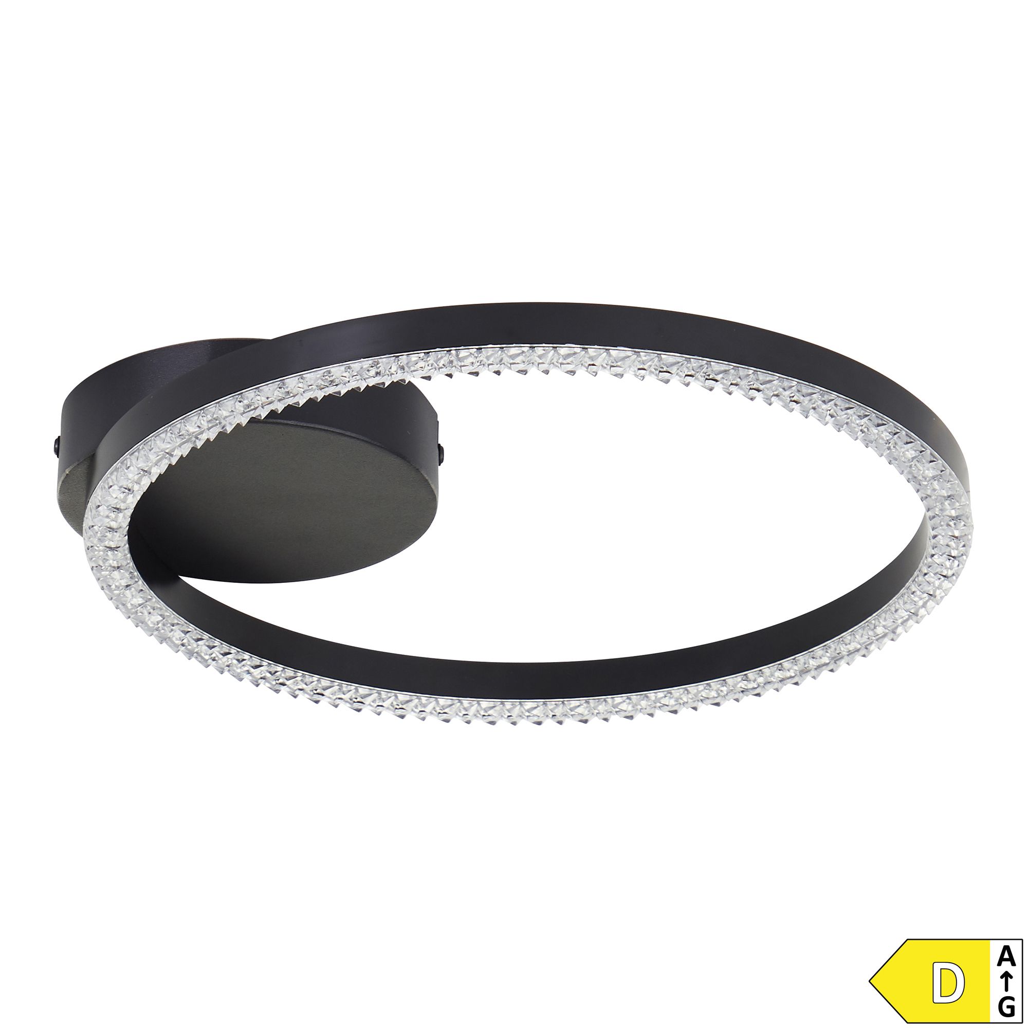 BRILLIANT LED Deckenleuchte Aurelia 12W, 1.500 Lumen ca. 30x31cm, Energieeffizienzklasse D