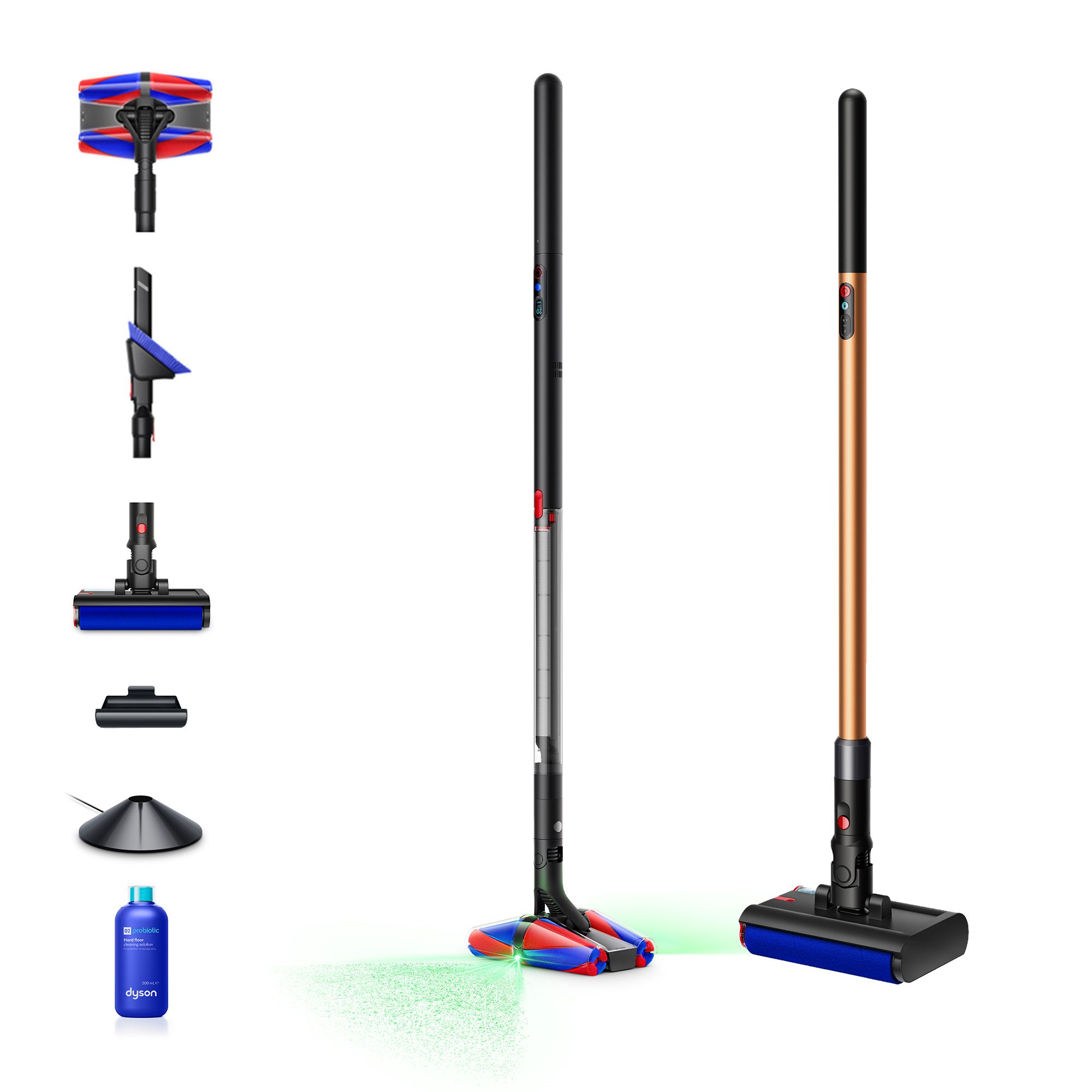 DYSON PencilWash Nassbodenreiniger & PencilVac Akkusauger inkl. Reiniger