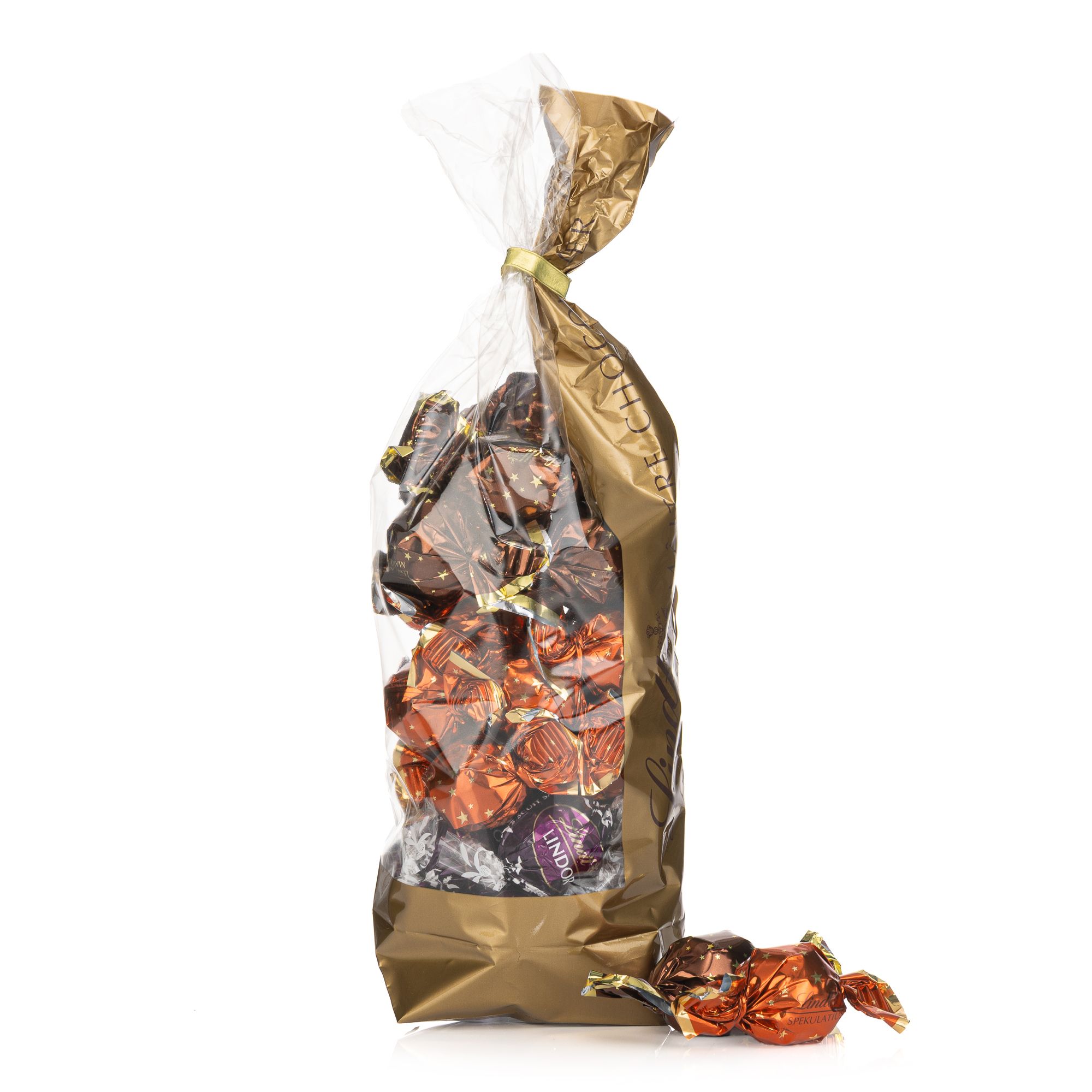 LINDT Weihnachtsgebäck Mischung 3 versch. Sorten Inhalt 506g, 37 Stk.