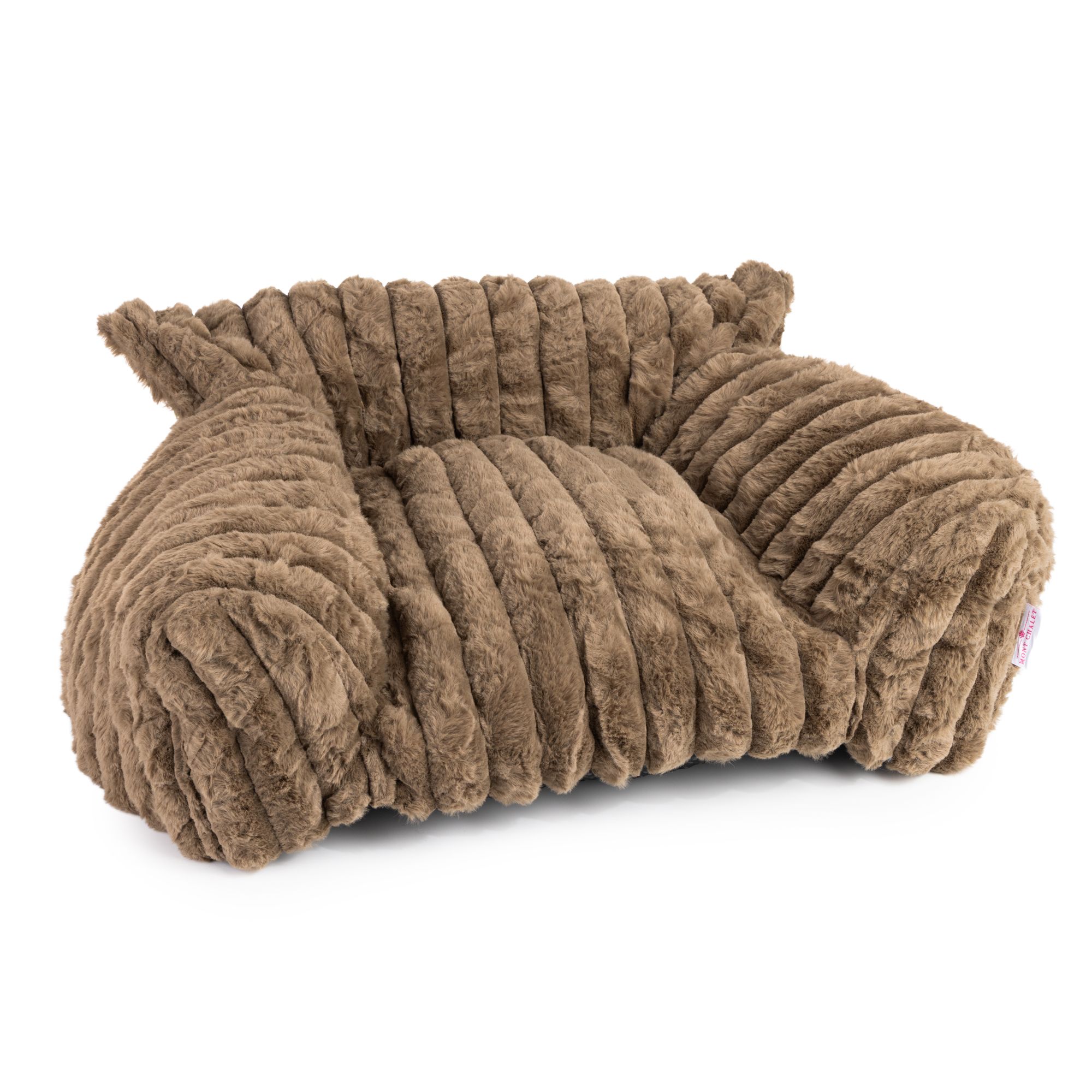 MONT CHALET Haustiersofa uni Cord-Optik Mikrofaser waschbar