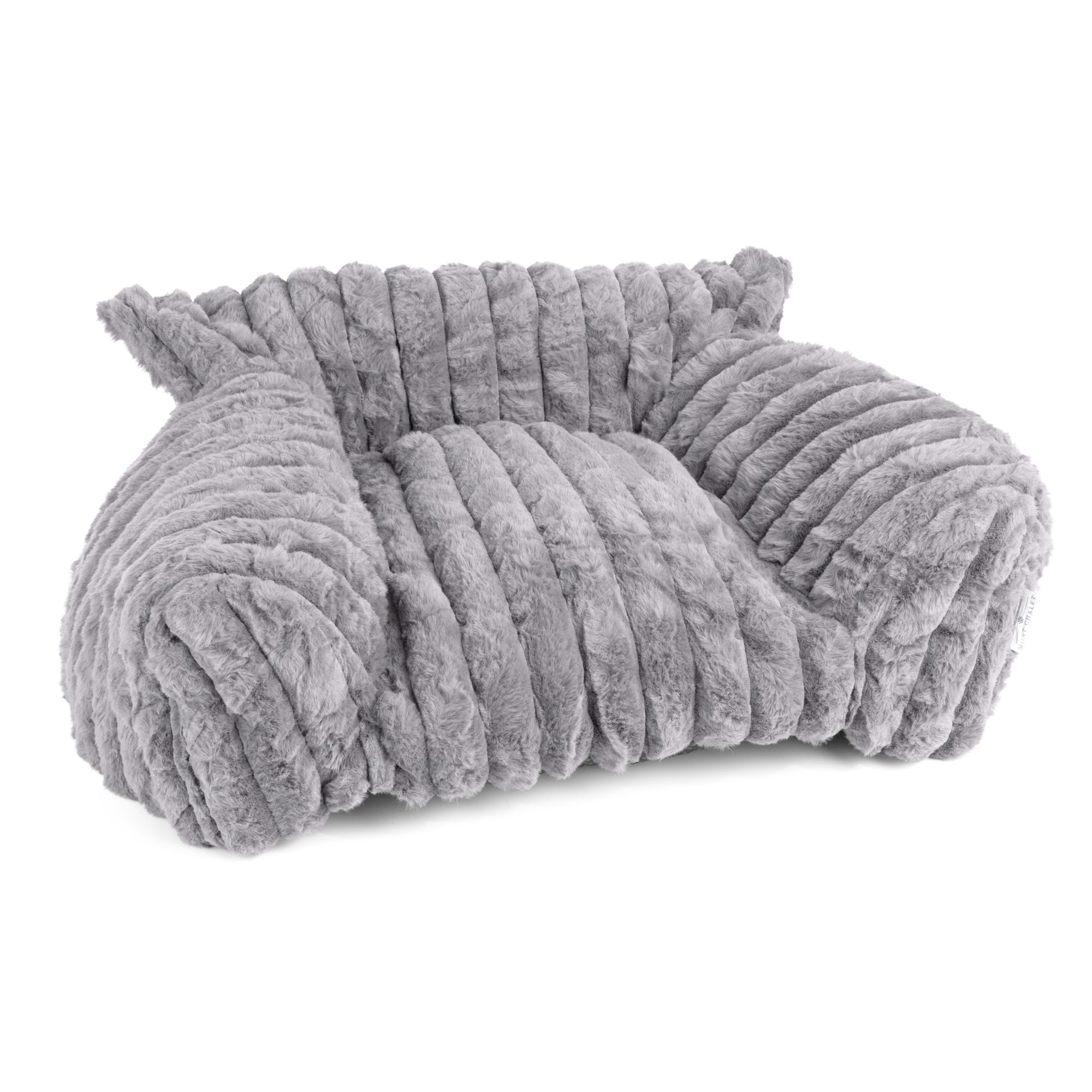MONT CHALET Haustiersofa uni Cord-Optik Mikrofaser waschbar