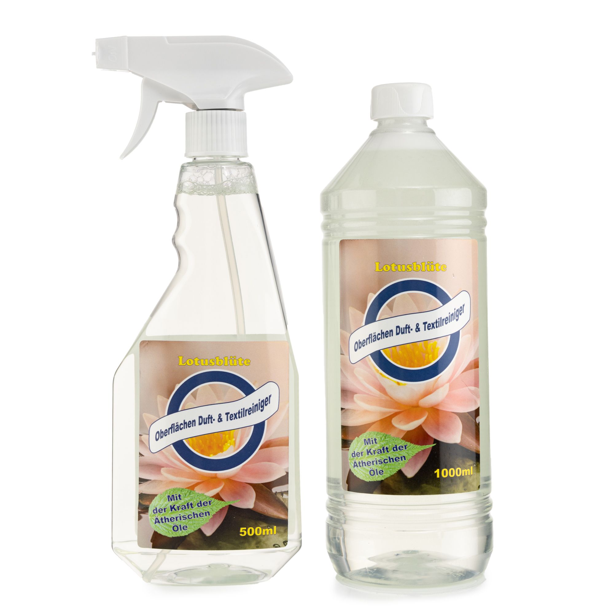 WÄSCHEDUFT Oberflächen Duft- & Textilreiniger mit ätherischen Ölen 1l + 500ml