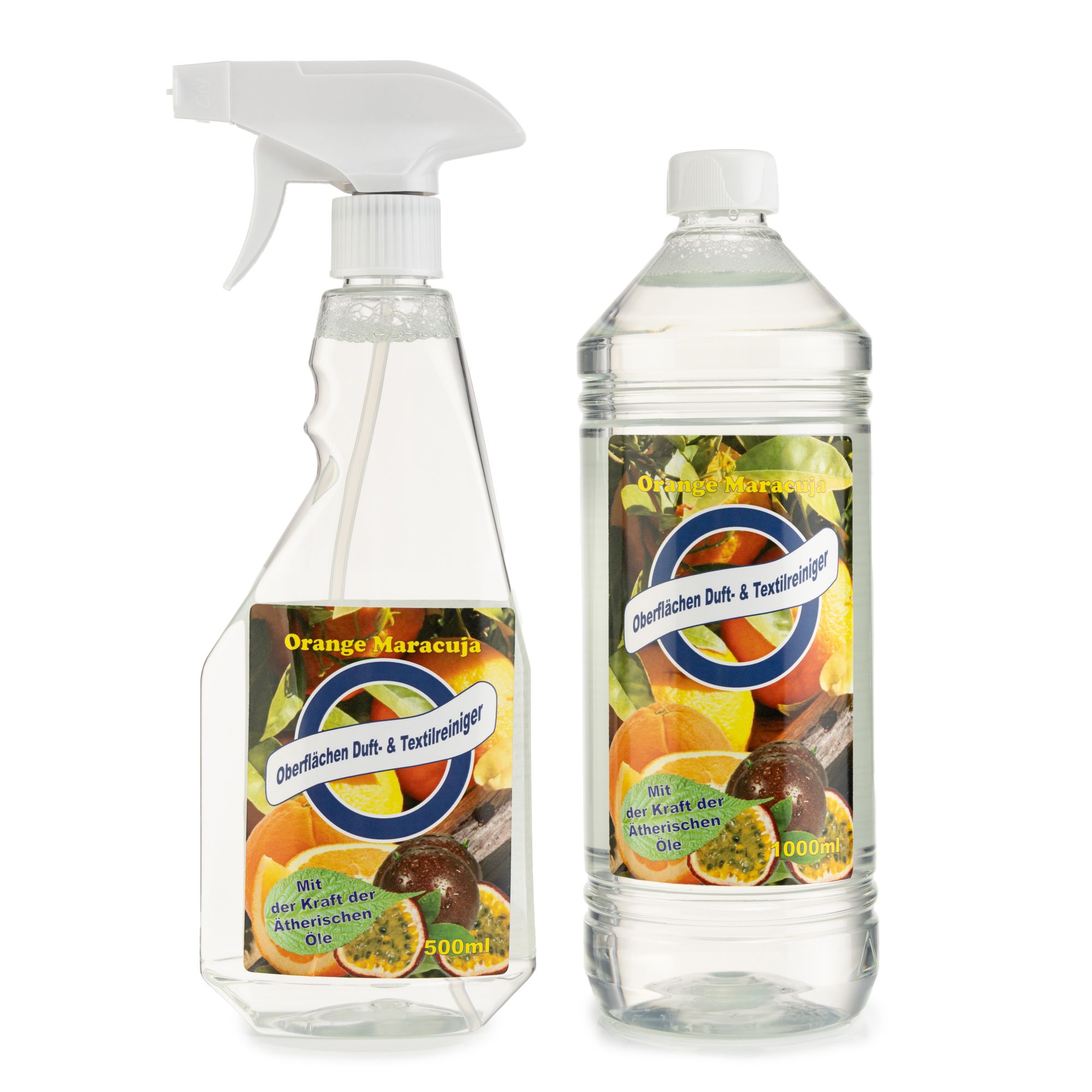 WÄSCHEDUFT Oberflächen Duft- & Textilreiniger mit ätherischen Ölen 1l + 500ml