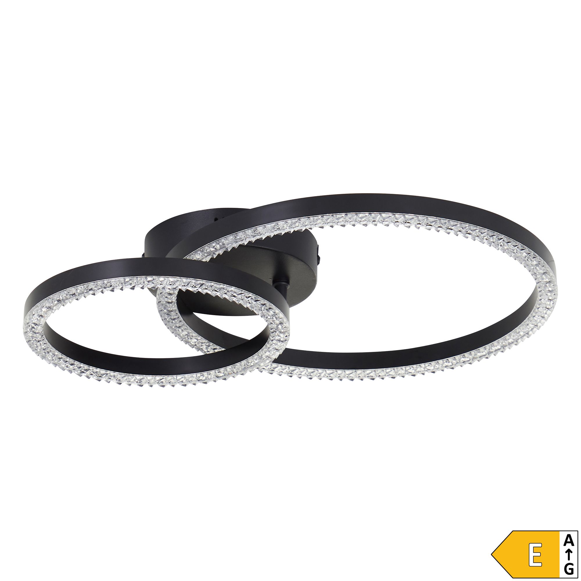 BRILLIANT LED Deckenleuchte Aurelia 22W, 2.300 Lumen ca. 30x40cm, Energieeffizienzklasse E