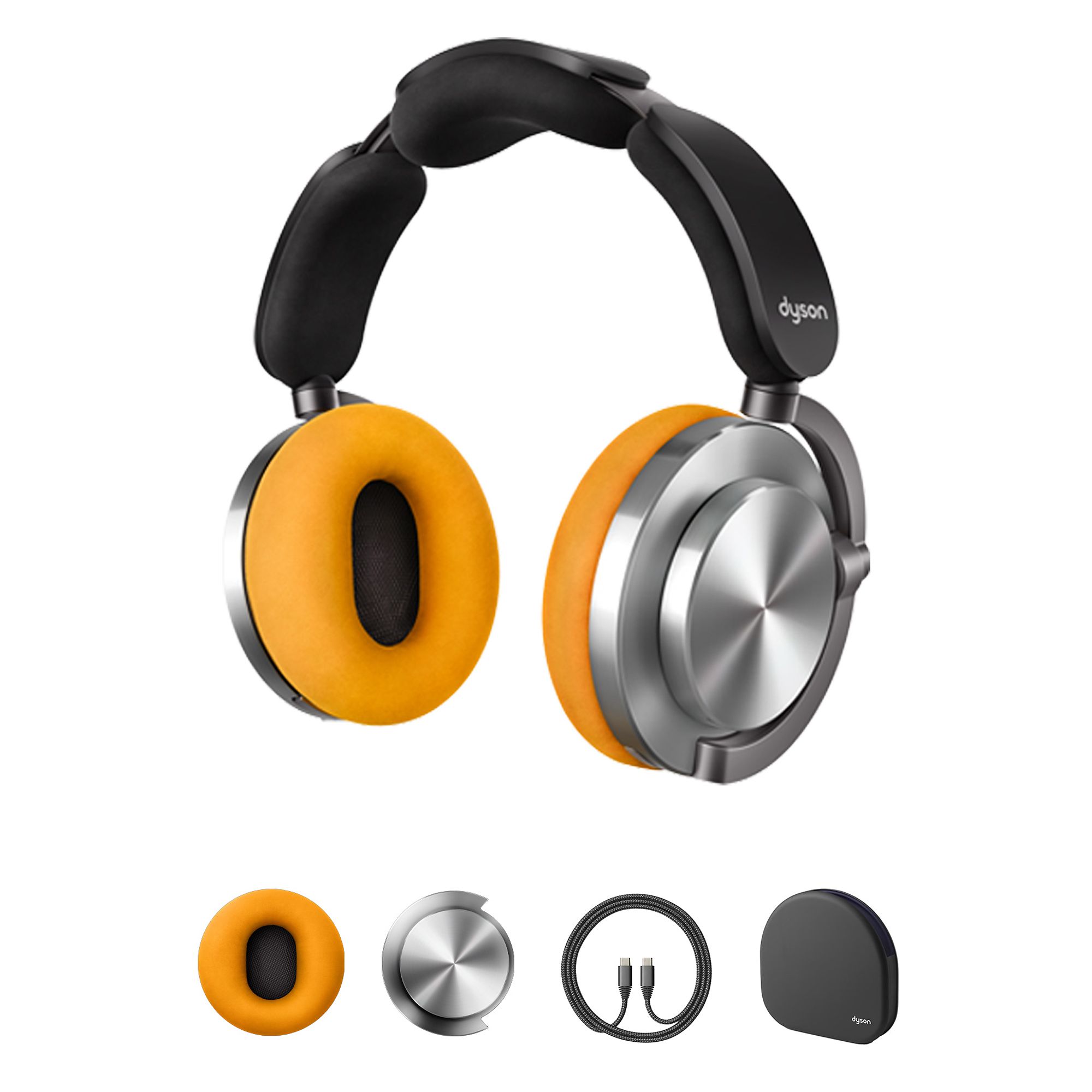 DYSON OnTrac™ Over-Ear Kopfhörer, kabellos Geräuschunterdrückung Appsteuerung