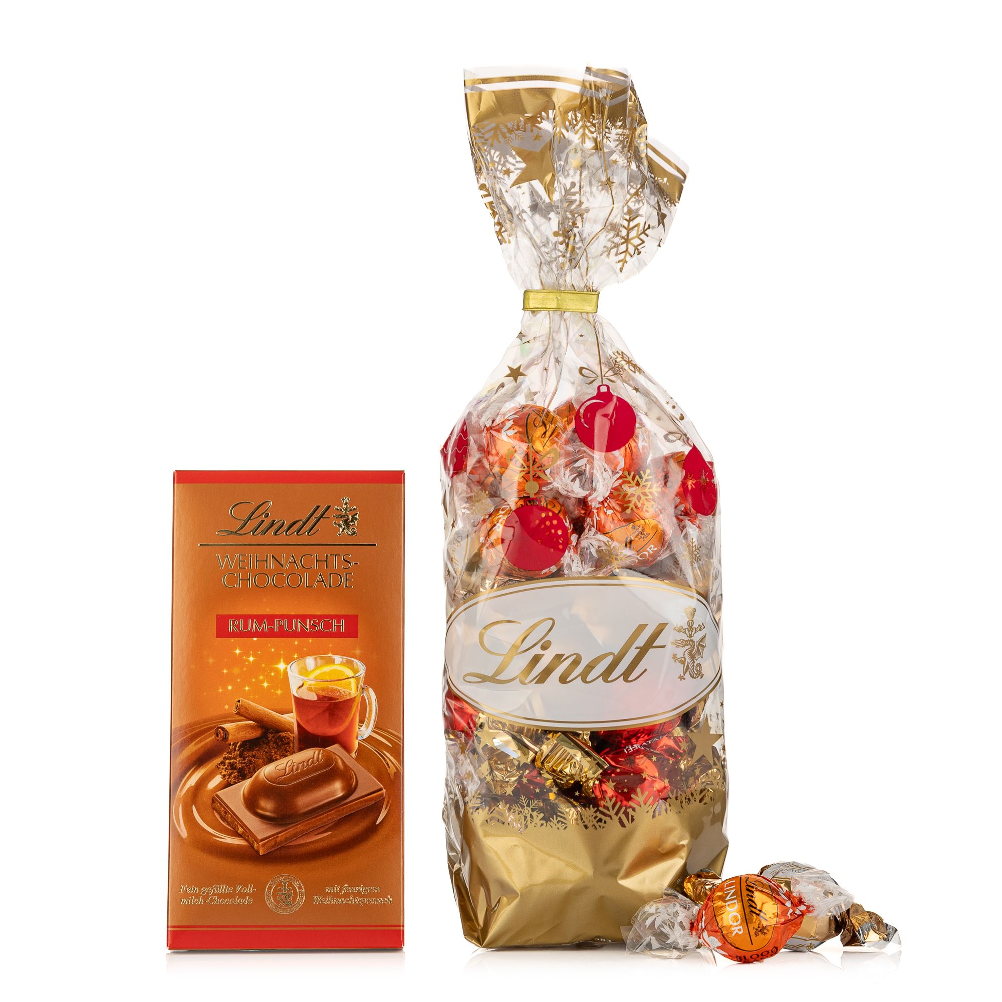 LINDT Warme Momente 5 versch. Sorten exklusiv bei QVC Inhalt 578g, 41 Stk.