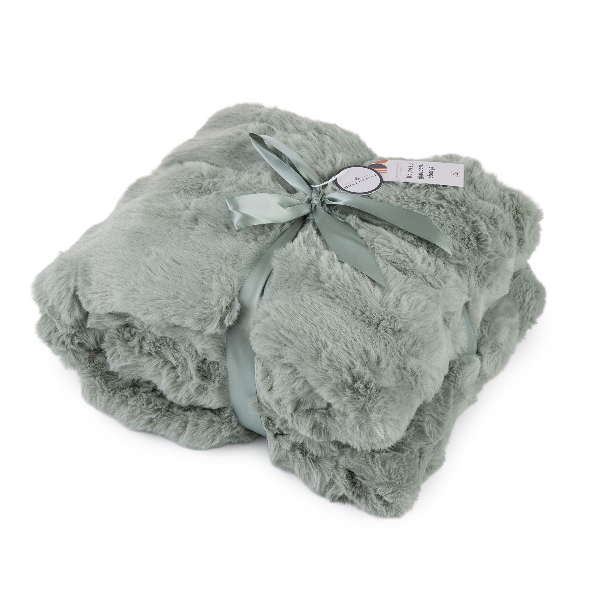 MONT CHALET Tagesdecke 3D-Bubbles 30 Jahre QVC Jubiläumsedition waschbar, 220x240cm