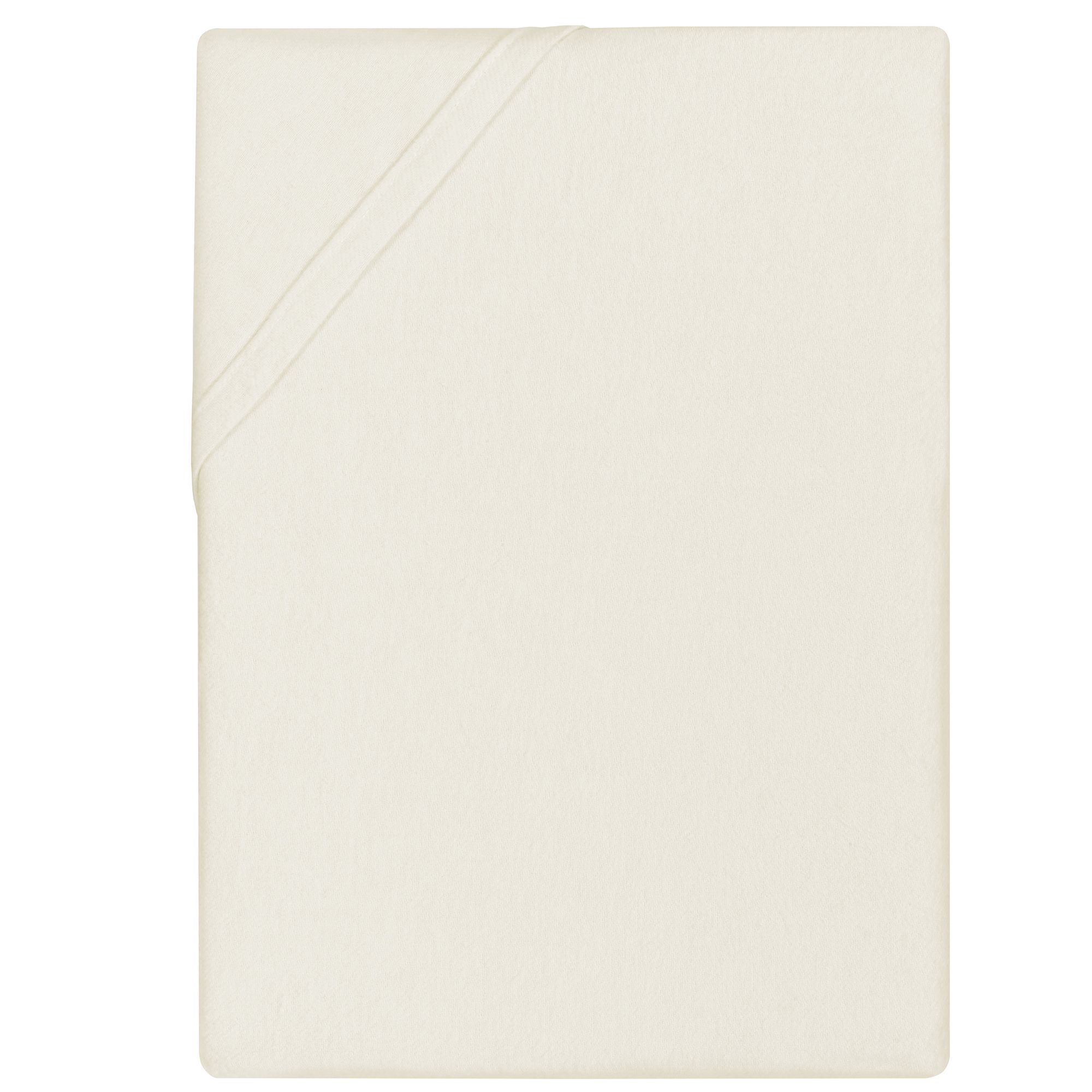 biberna® 1 Betttuch uni Biber Größenauswahl