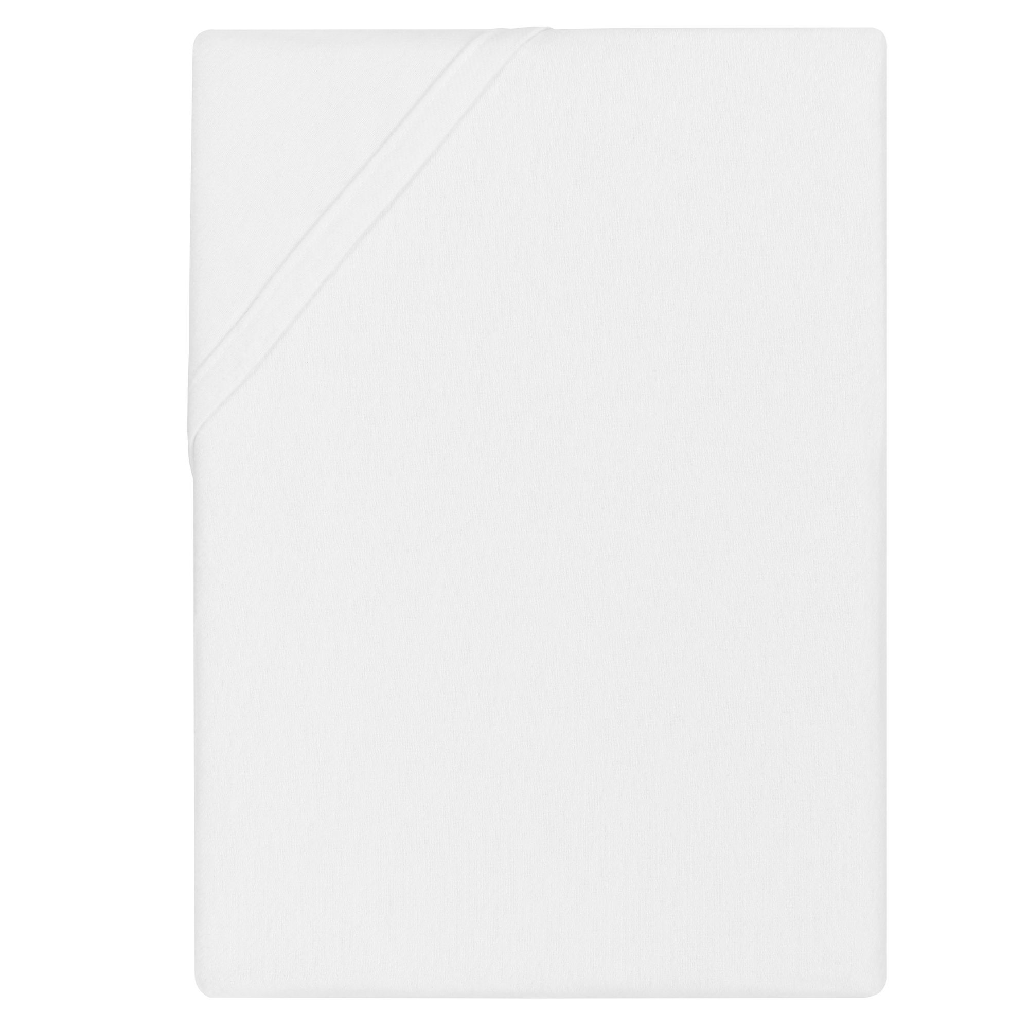 biberna® 1 Betttuch uni Biber Größenauswahl