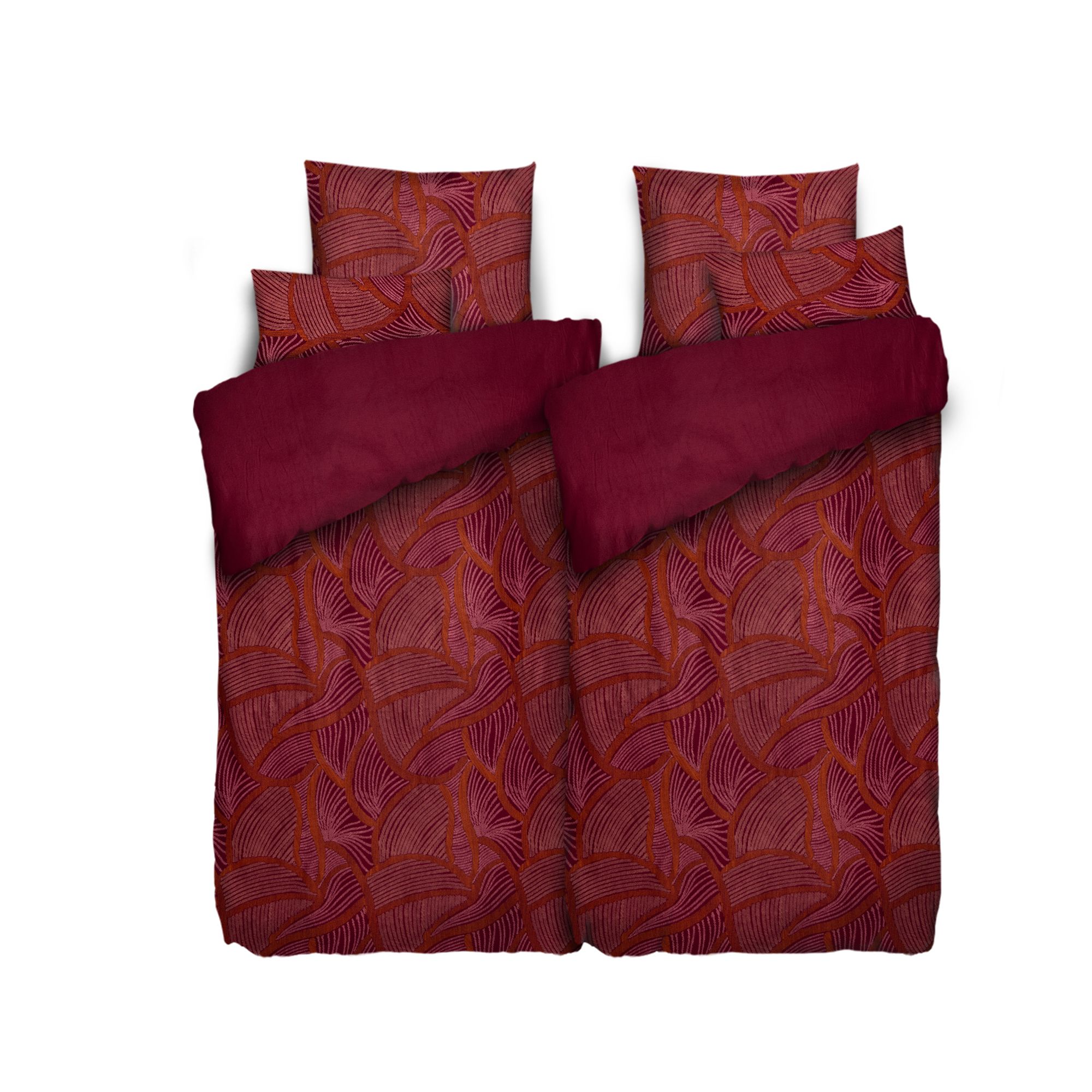 WINTERENGEL Wendebettwäsche Kunstmotiv Mikrofaser Flanell Doppelbett, 6tlg.