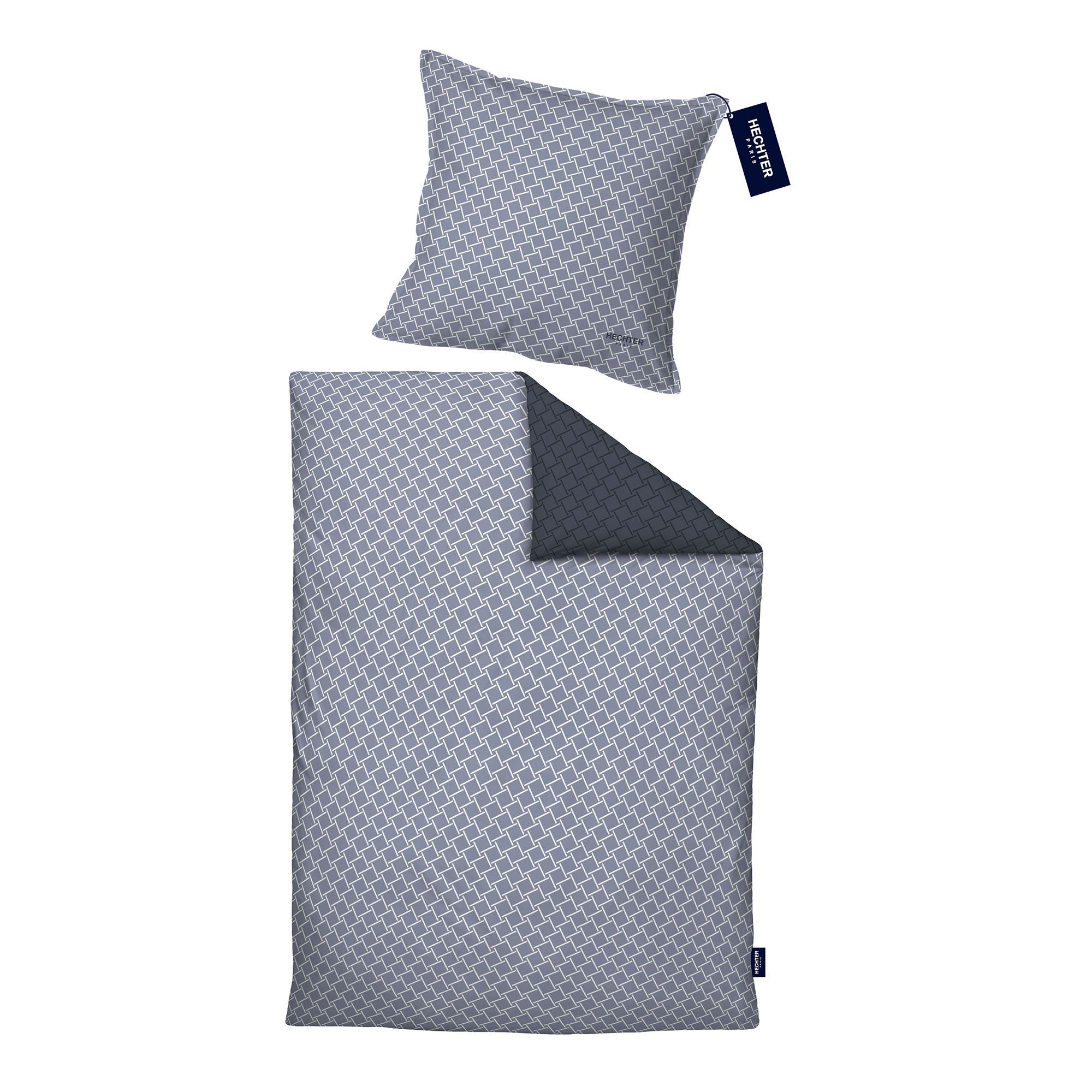 HECHTER PARIS Wendebettwäsche Geometrie Baumwoll Satin Einzelbett, 2tlg.