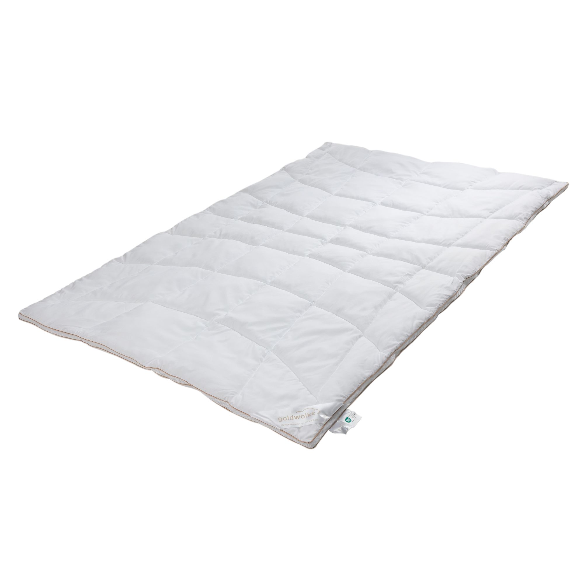 GOLDWOLKE Ganzjahresdecke HeiQ Pure antimikrobiell Klimaband