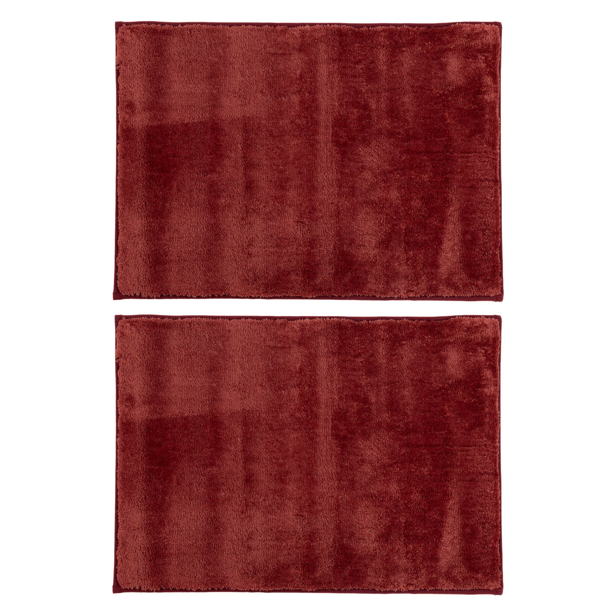 CASA FONDO 2 Fußmatten uni abgesetzte Paspel Mikrofaser extra fein Farb- & Größenauswahl