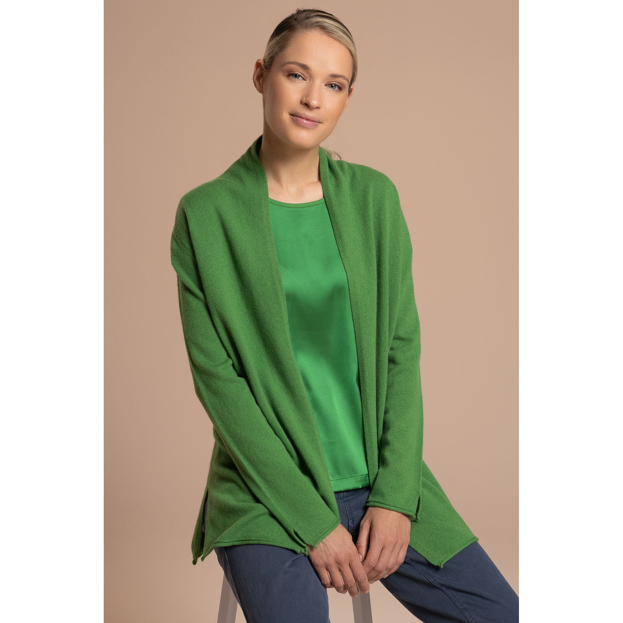 B-Ware STEFFEN SCHRAUT Longcardigan, 1/1-Arm Ärmelschlitze 100% Kaschmir